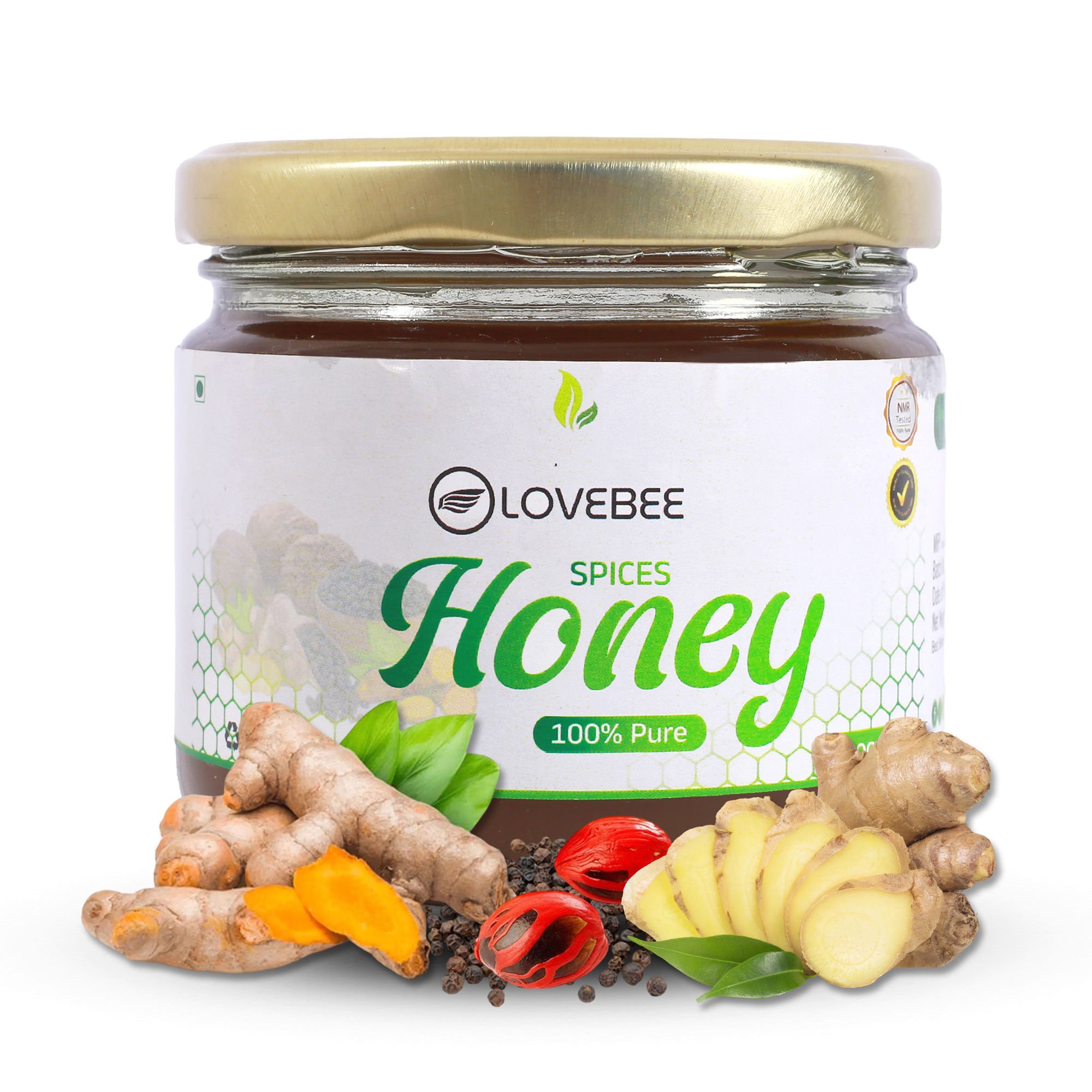 Premium Spiced Honey – A Natural Blend of Raw Honey and Aromatic Spices for a Unique Flavor Boost