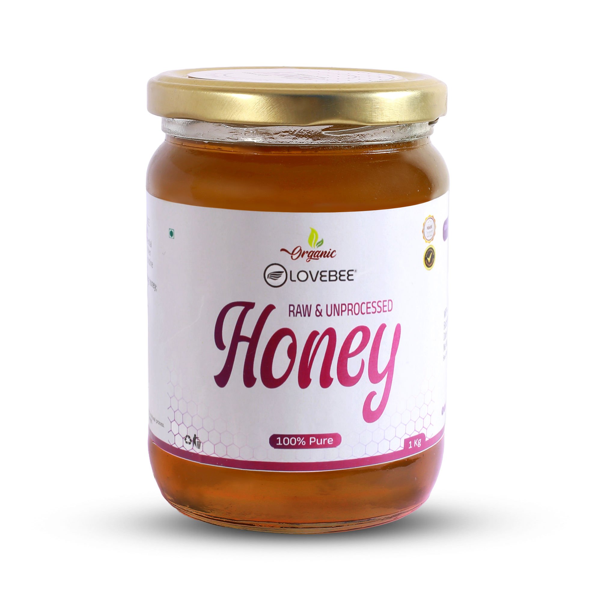 100% Pure Raw Honey – Natural, Unfiltered, and Rich in Nutrients for Your Health