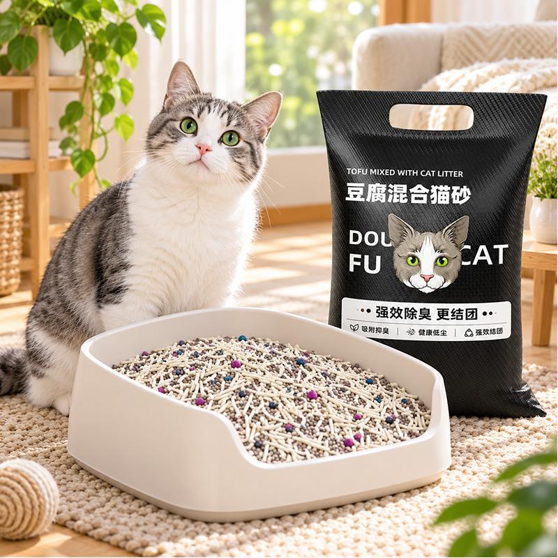 Tofu Blend Cat Litter | Fast Clumping & Low Dust