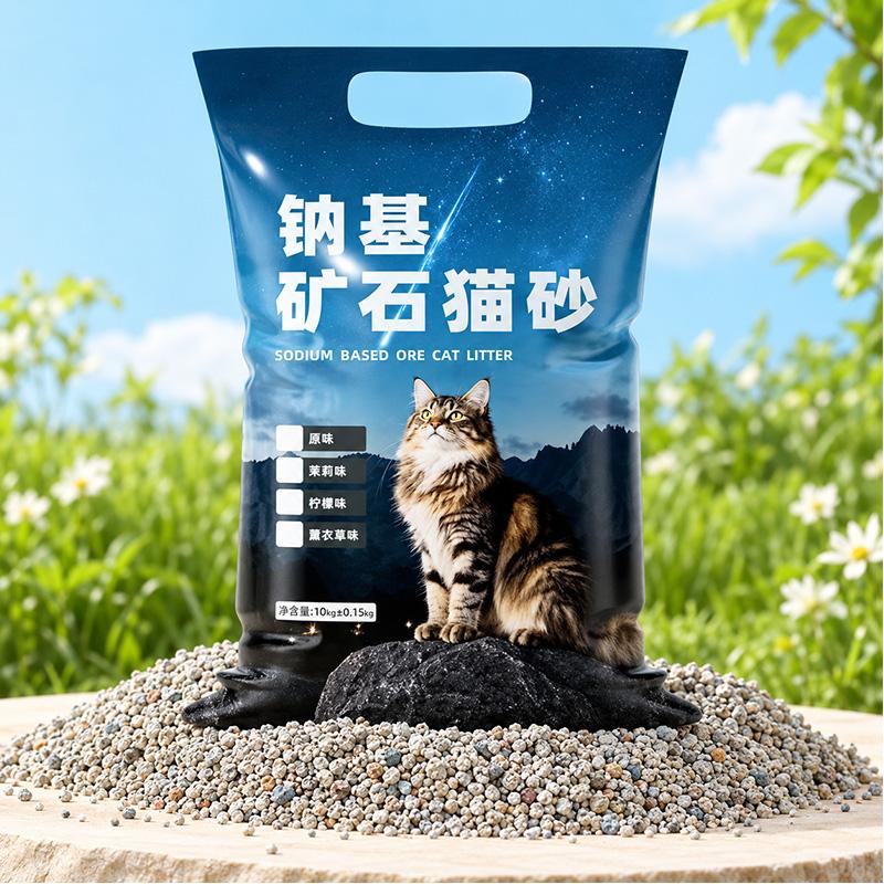 Sodium-Based Mineral Cat Litter | Low Dust & Fast Clumping