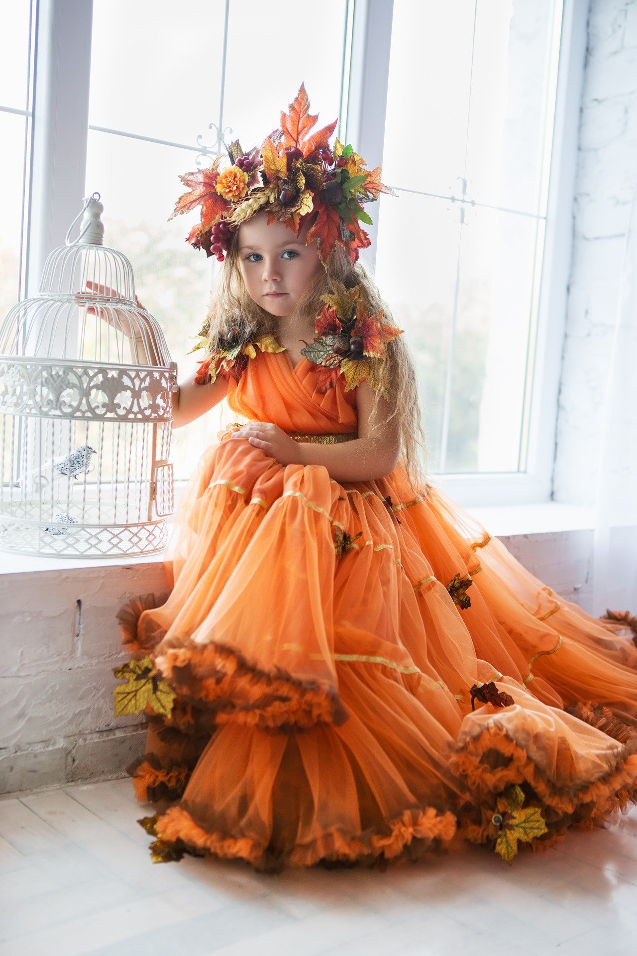 A truly exceptional addition to any little girl's wardrobe, the Handmade Floral…