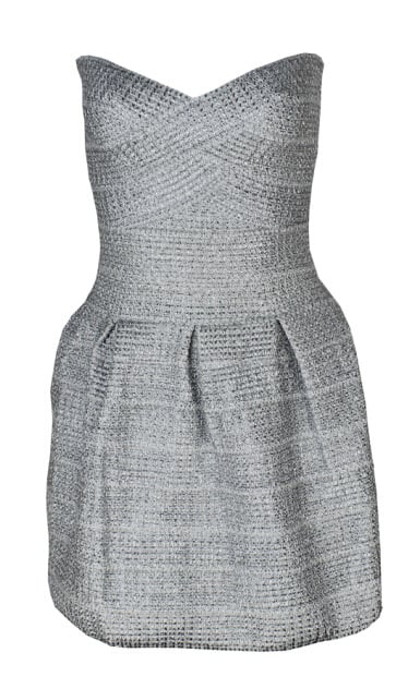 Strapless Puff mini Dress 4 Colors