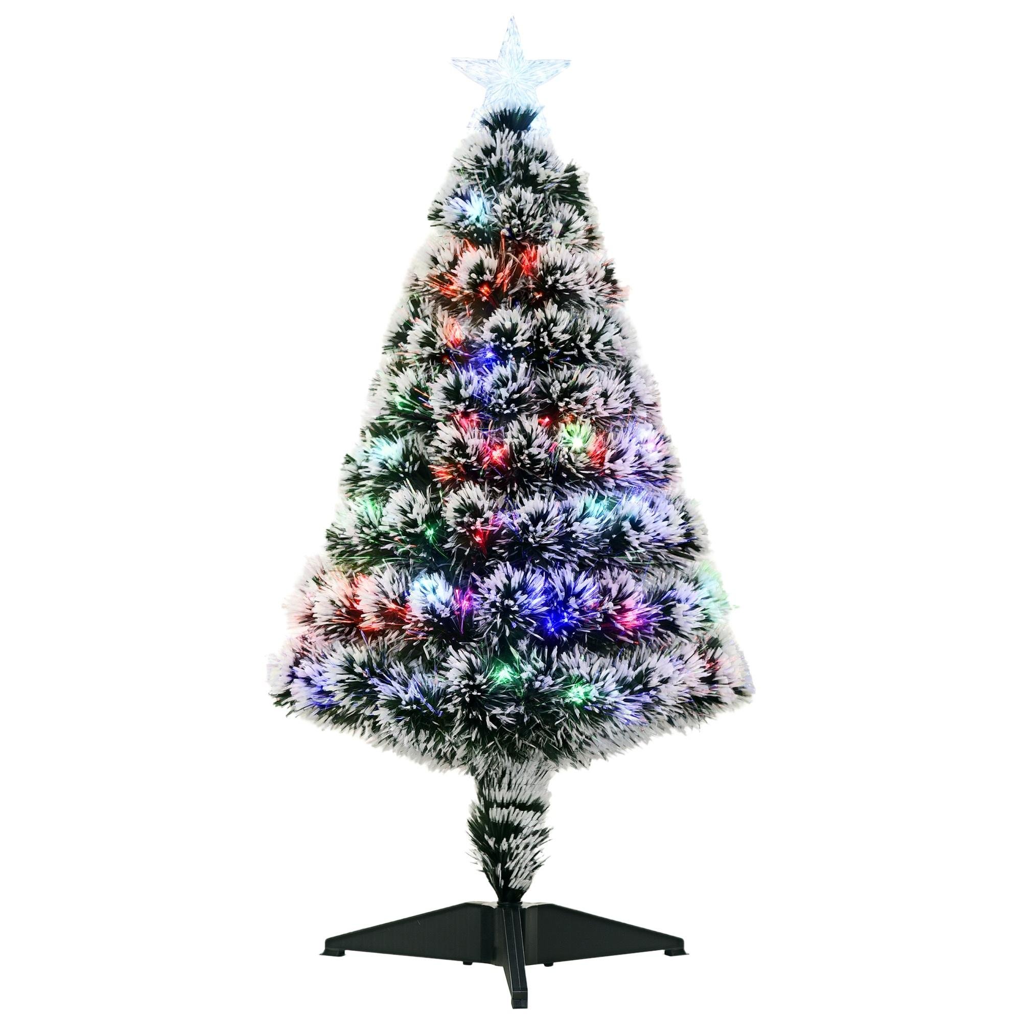 3ft Green Fibre Optic Tree with LED Lights