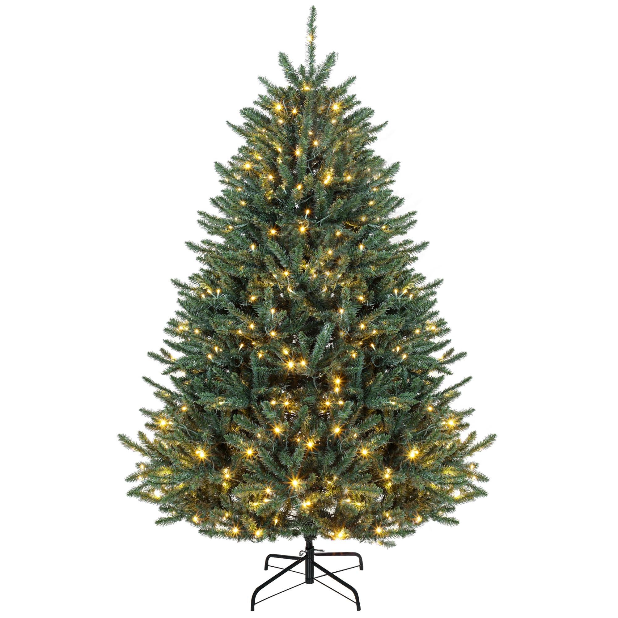 6 ft Colorado blue spruce pre-lit tree with 480 LEDs