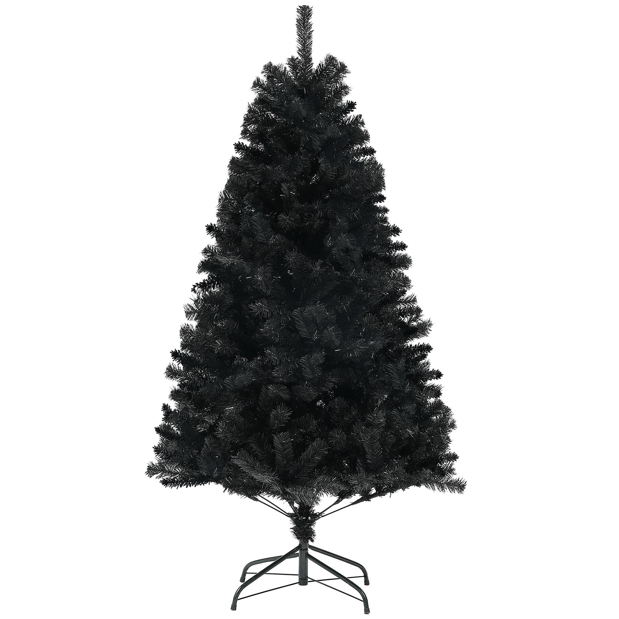 6ft Black Auto-Open Tree with 1000 Branch Tips