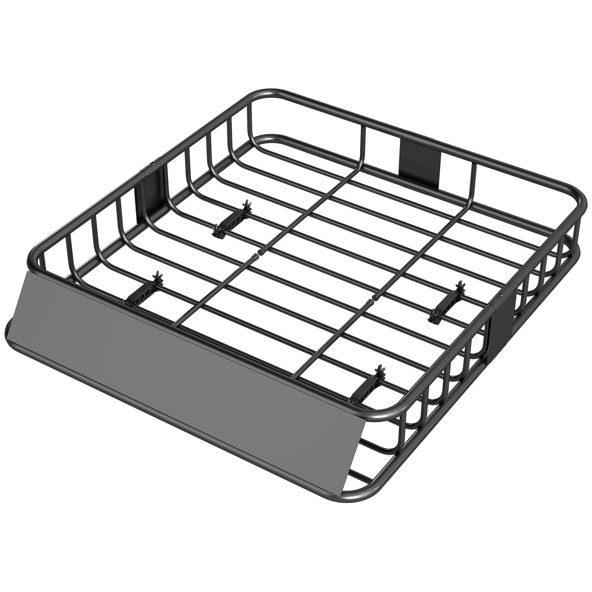 200 lb Steel Roof Basket with Wind Fairing, 43.5 in
