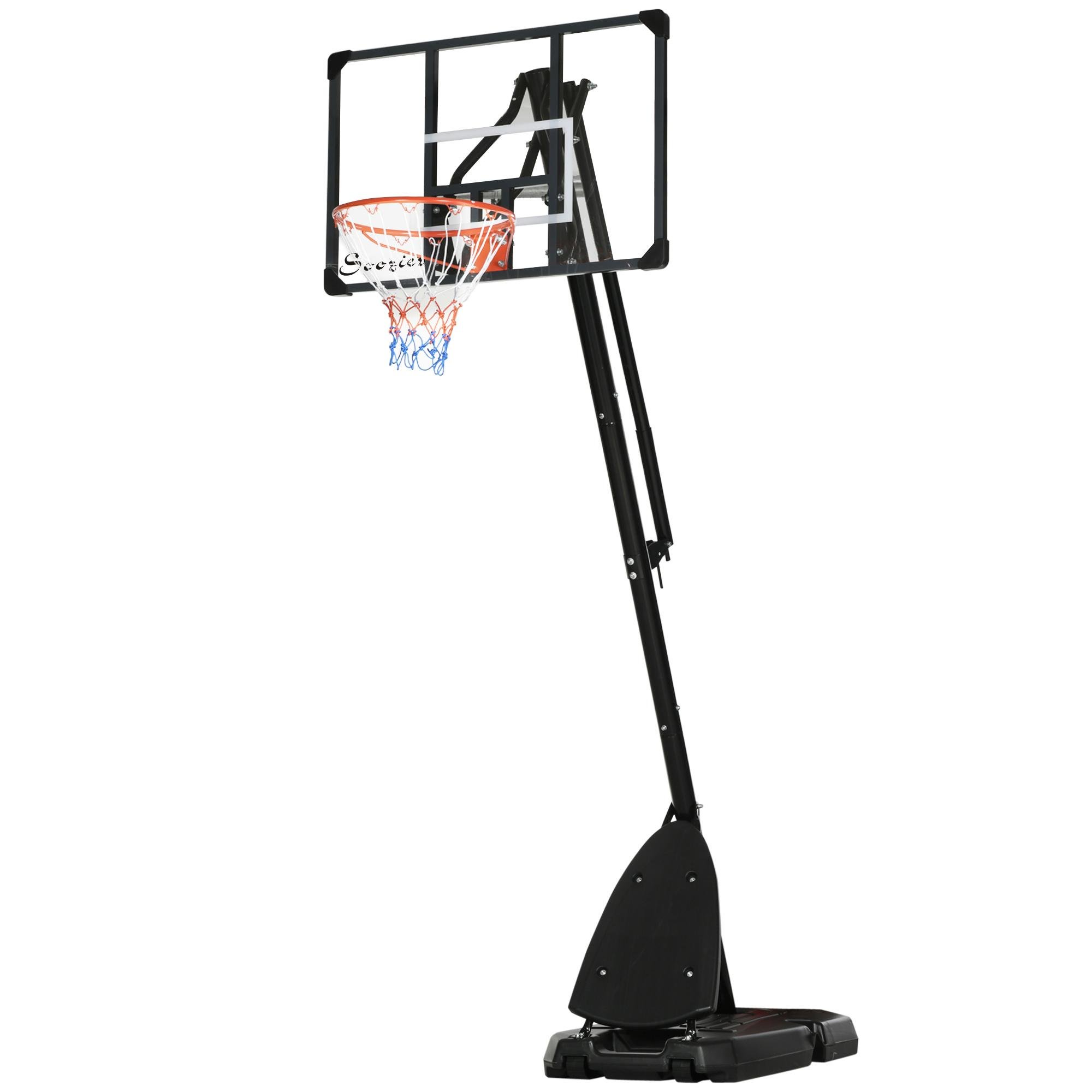 42 Inch Adjustable Basketball Stand with Weighted Base