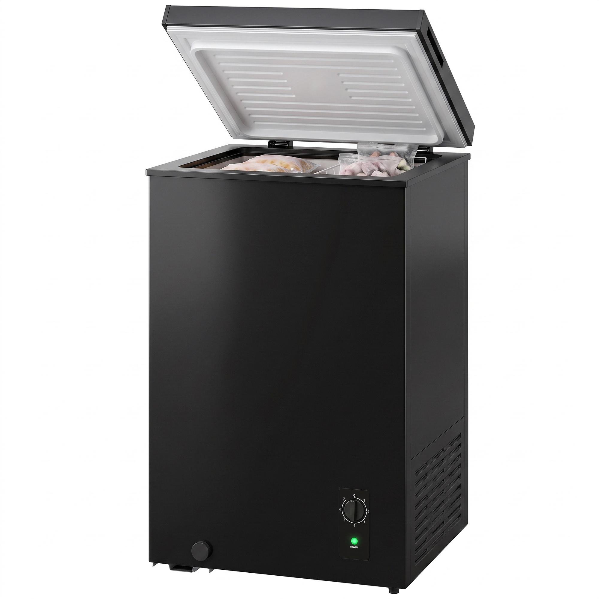 3.5 Cu Ft Chest Freezer with 7-Level Temperature Control