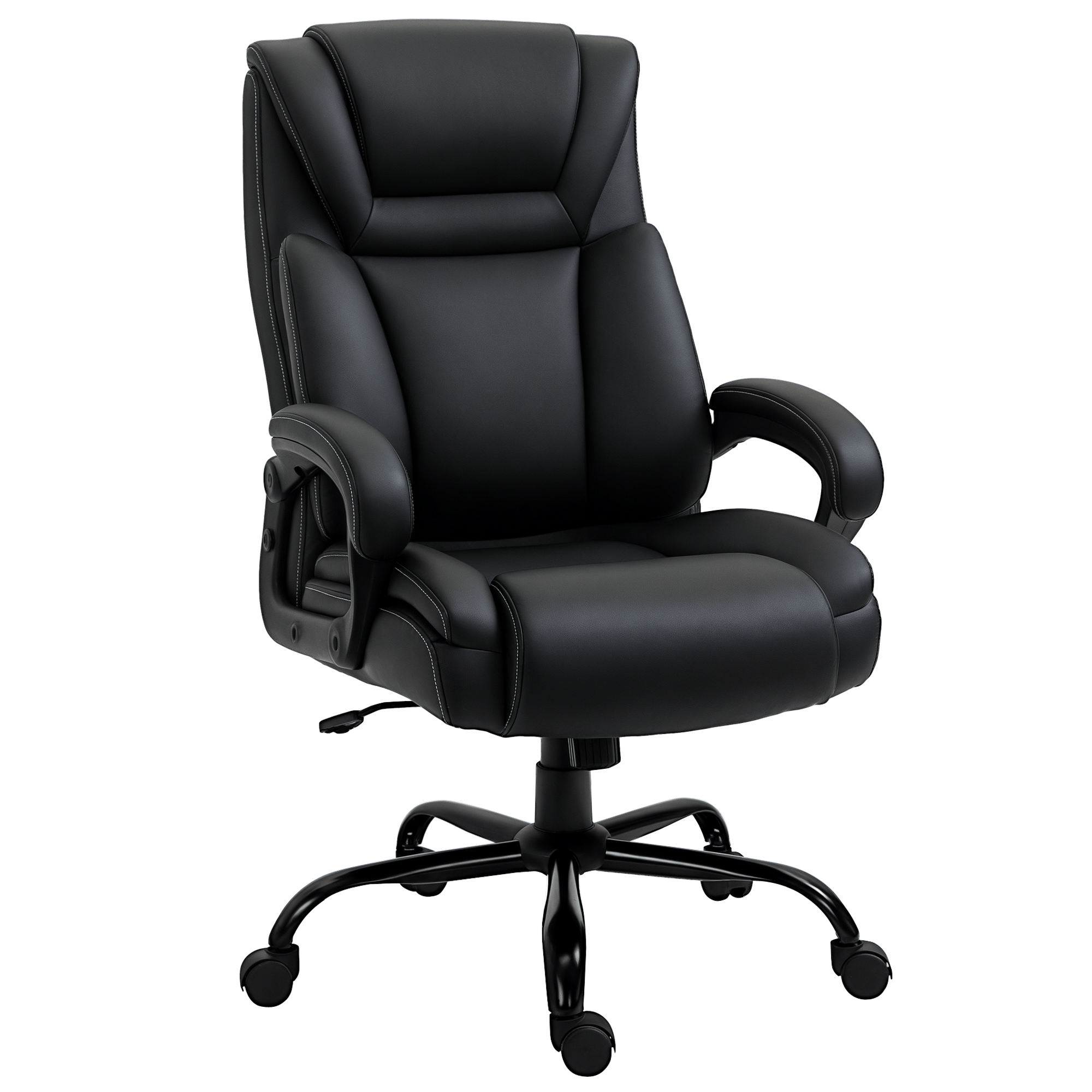 Black 400 lb Executive Chair with High Back