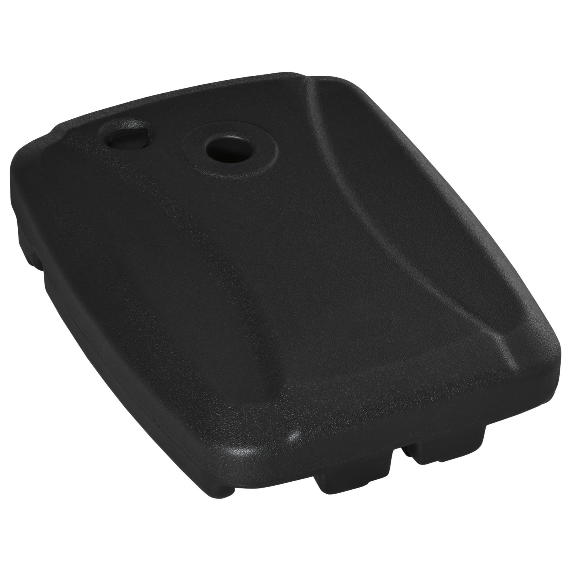 165 lb HDPE Cantilever Base with Wheels for Patio Umbrellas