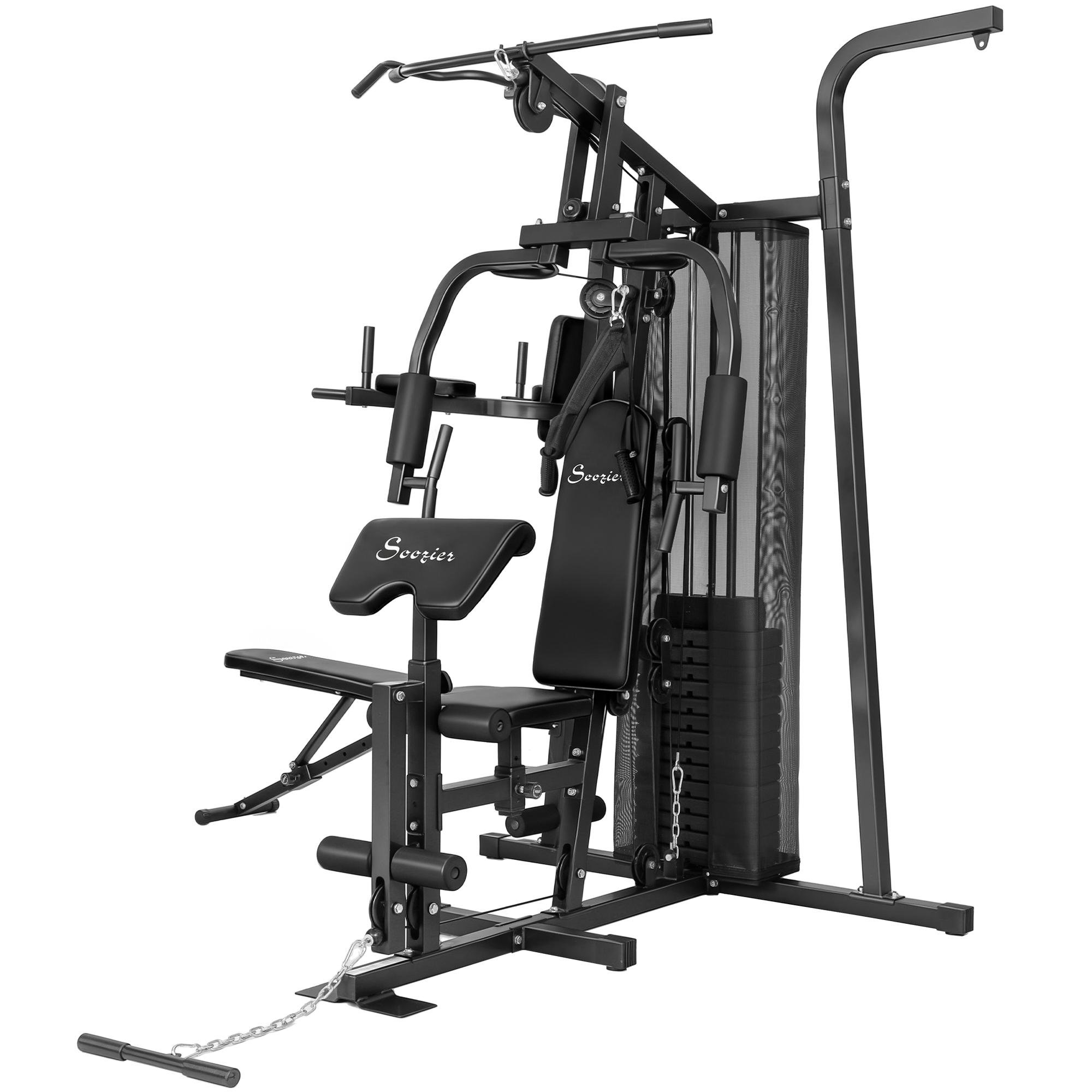 152 lb Home Gym Station with Adjustable Bench