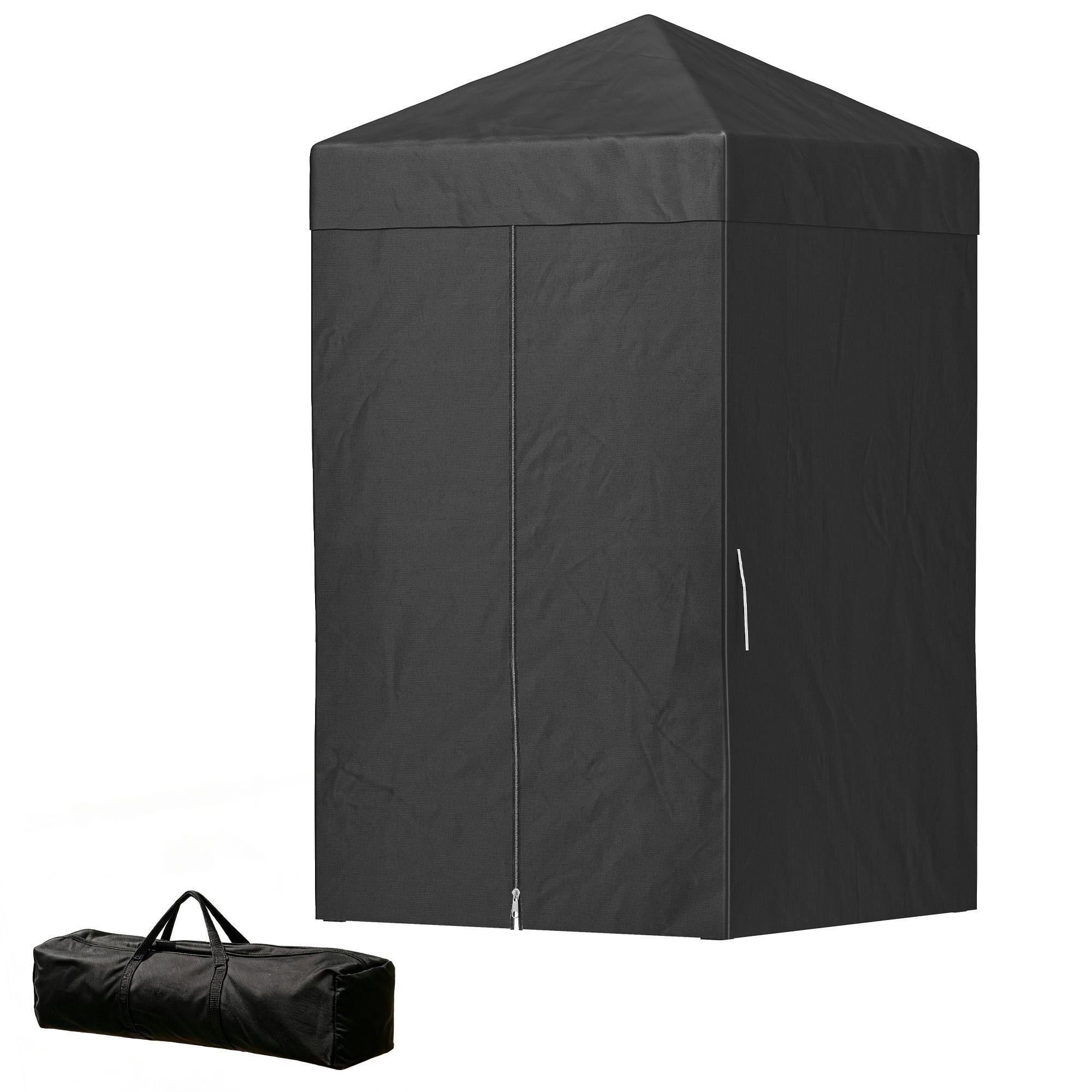 Compact Privacy Canopy with UPF 50+ 4 x 4 ft Shelter