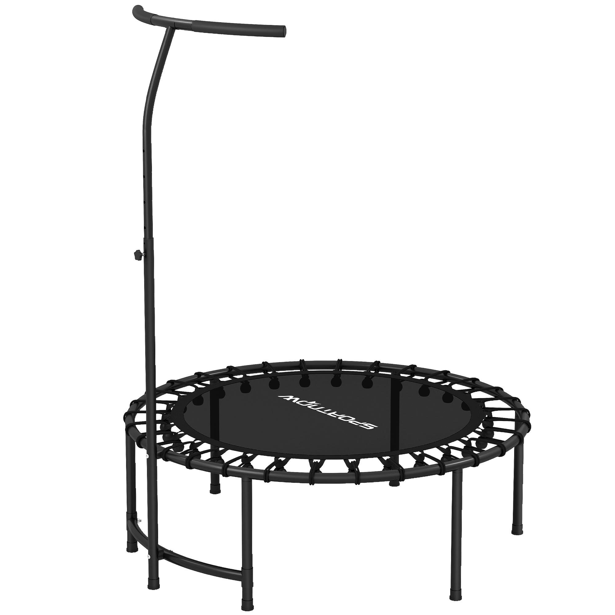 40-Inch Black Bungee Rebounder with Adjustable Handle