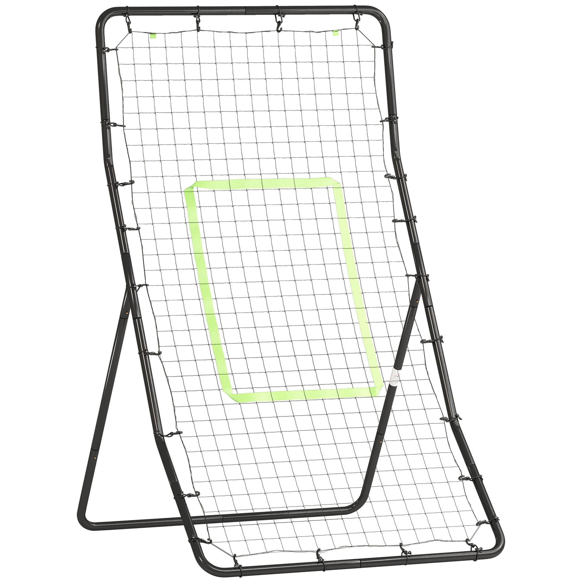 Steel Baseball Rebounder with Strike Zone, 90 x 140 cm