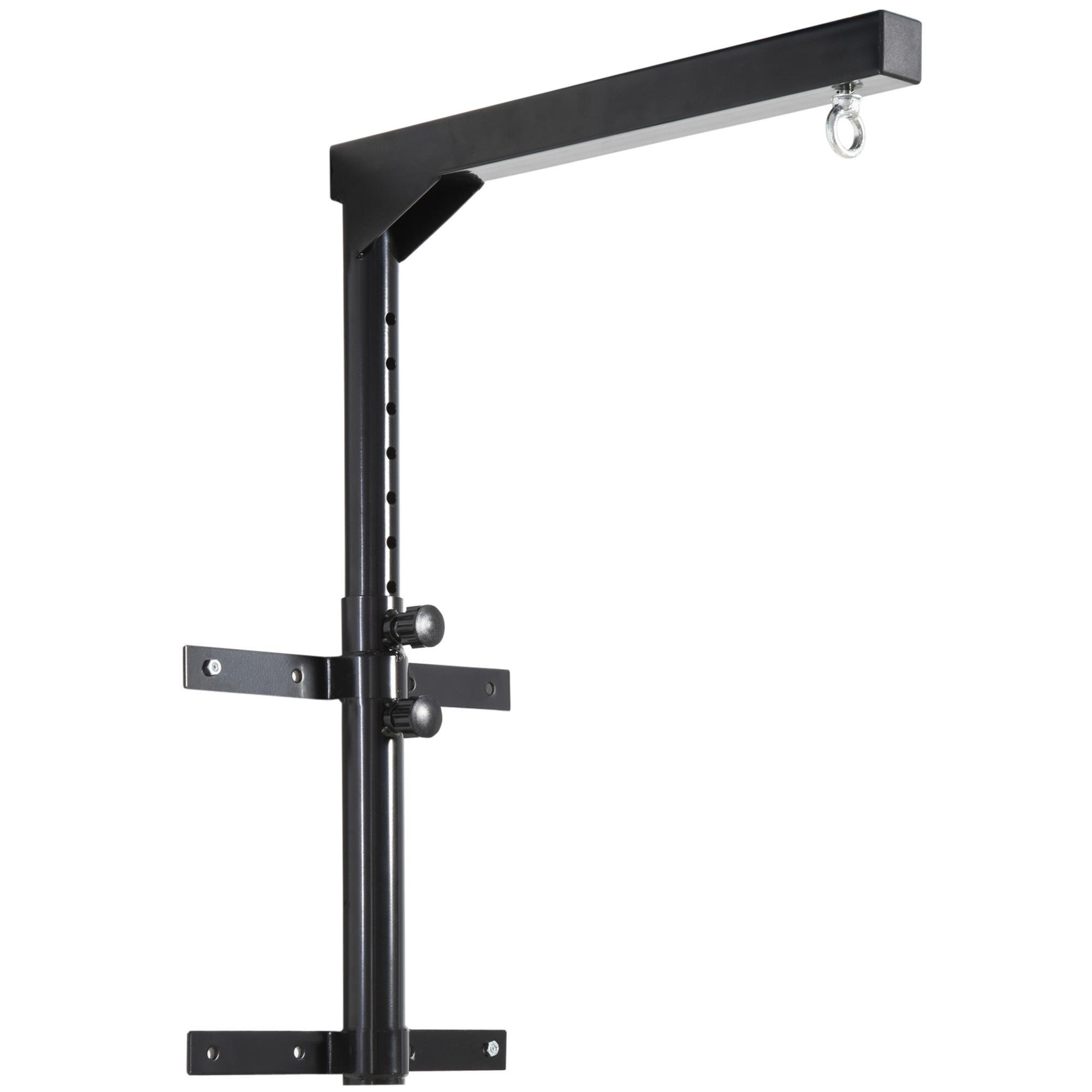 220 lb Punching Bag Hanger, Adjustable Steel Wall Mount