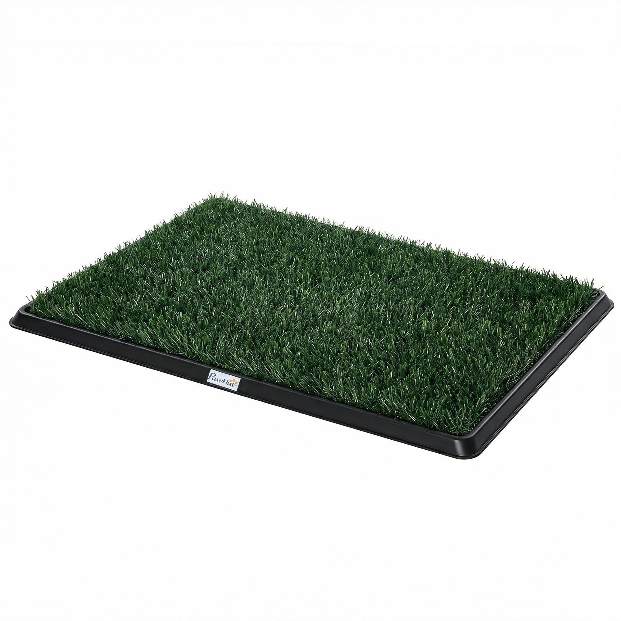 Black Artificial Grass Dog Toilet for Medium Dogs