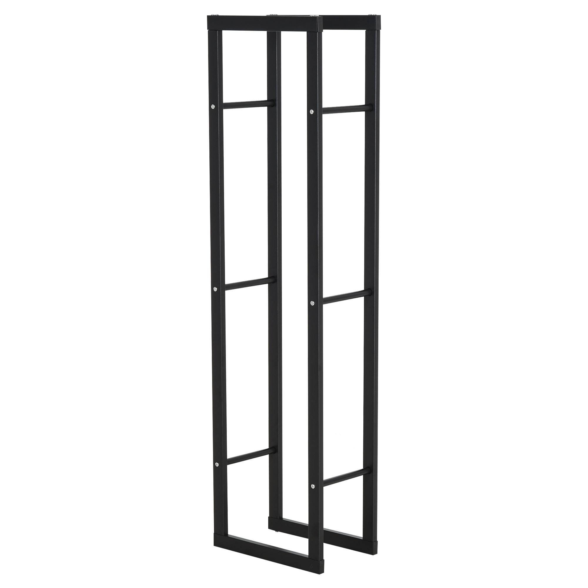 vertical steel log holder, 220 lb Capacity, 59.1 in