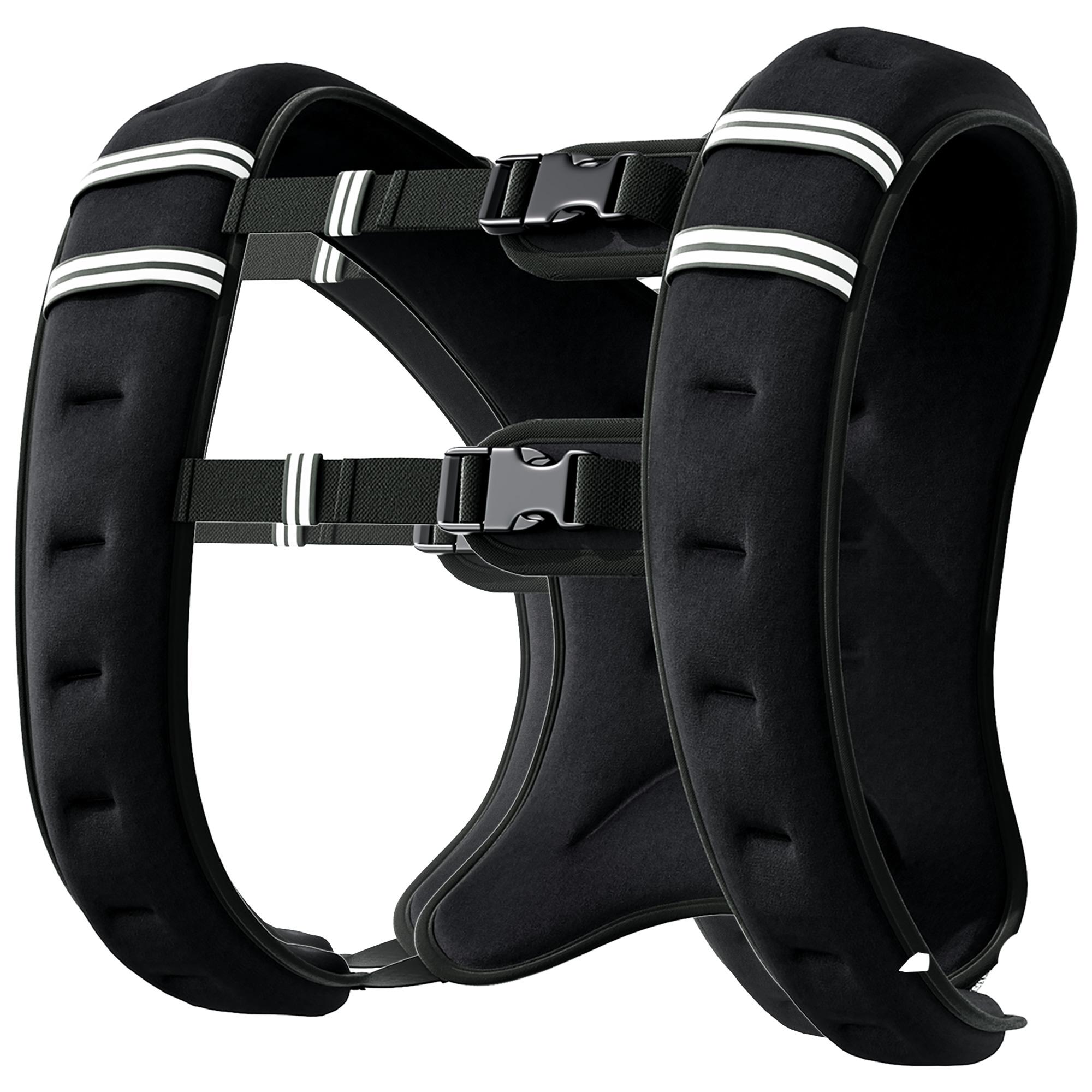 5 kg Oxford Weight Vest with Adjustable Straps, Black