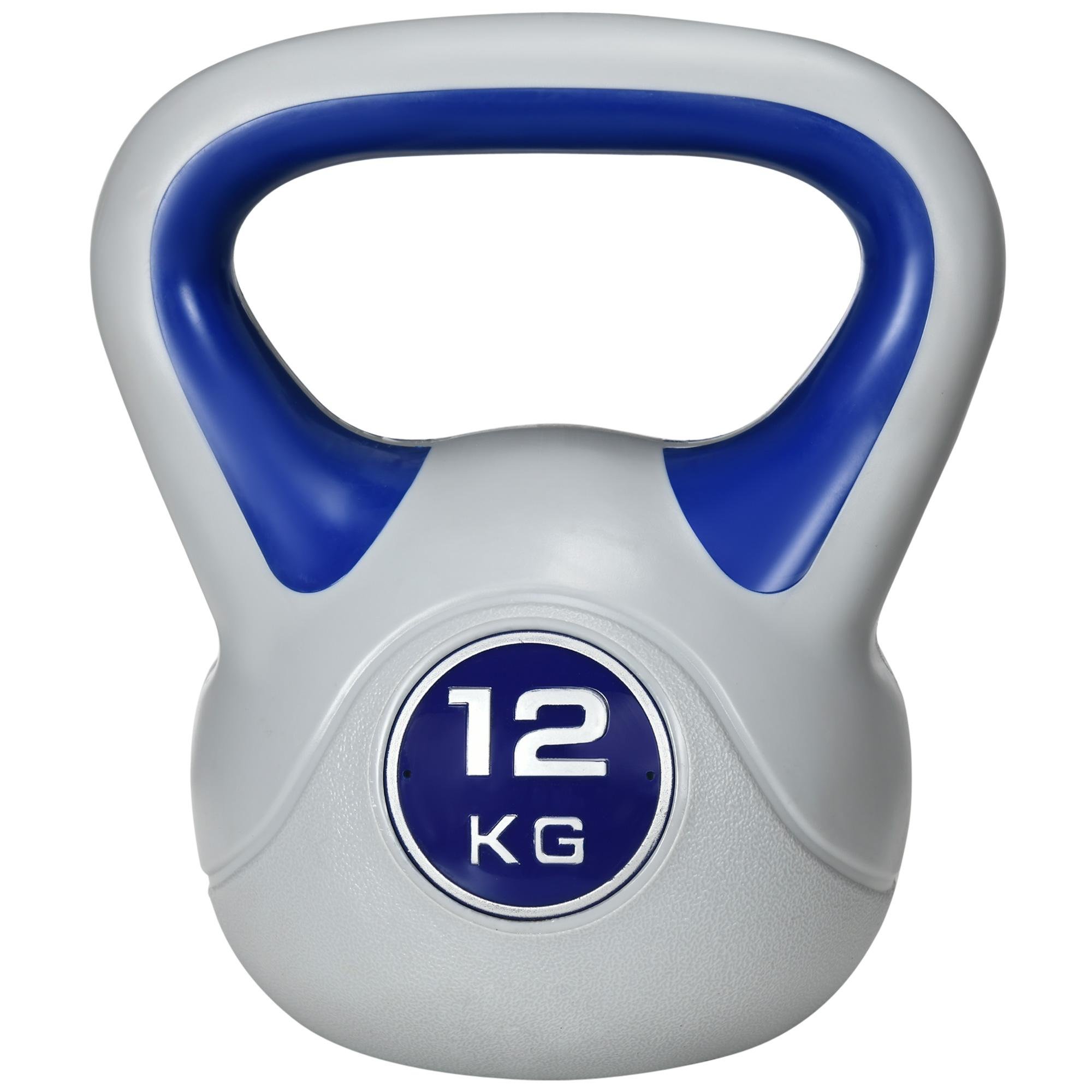 Blue Sand Filled Kettlebell, 26 lb Soft Weight