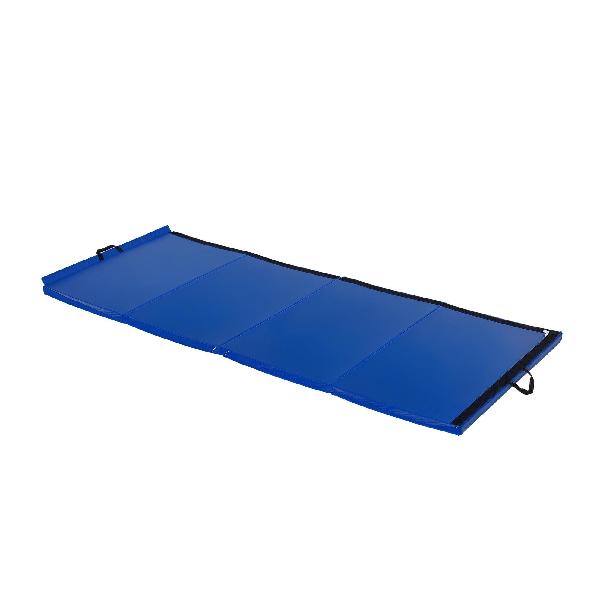 4x10 Blue Gymnastics Mat with 2-Inch EPE Foam