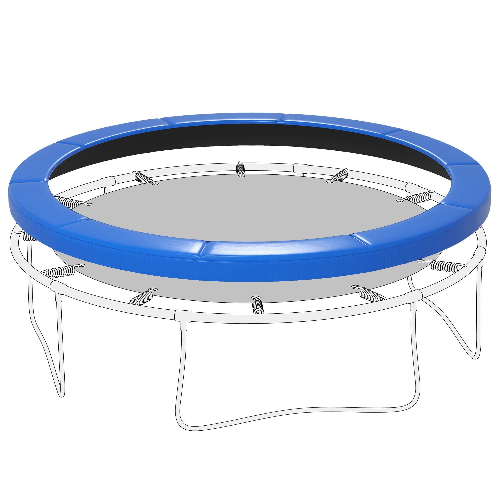 Blue 12ft Trampoline Pad with EPE Foam for Round Frames
