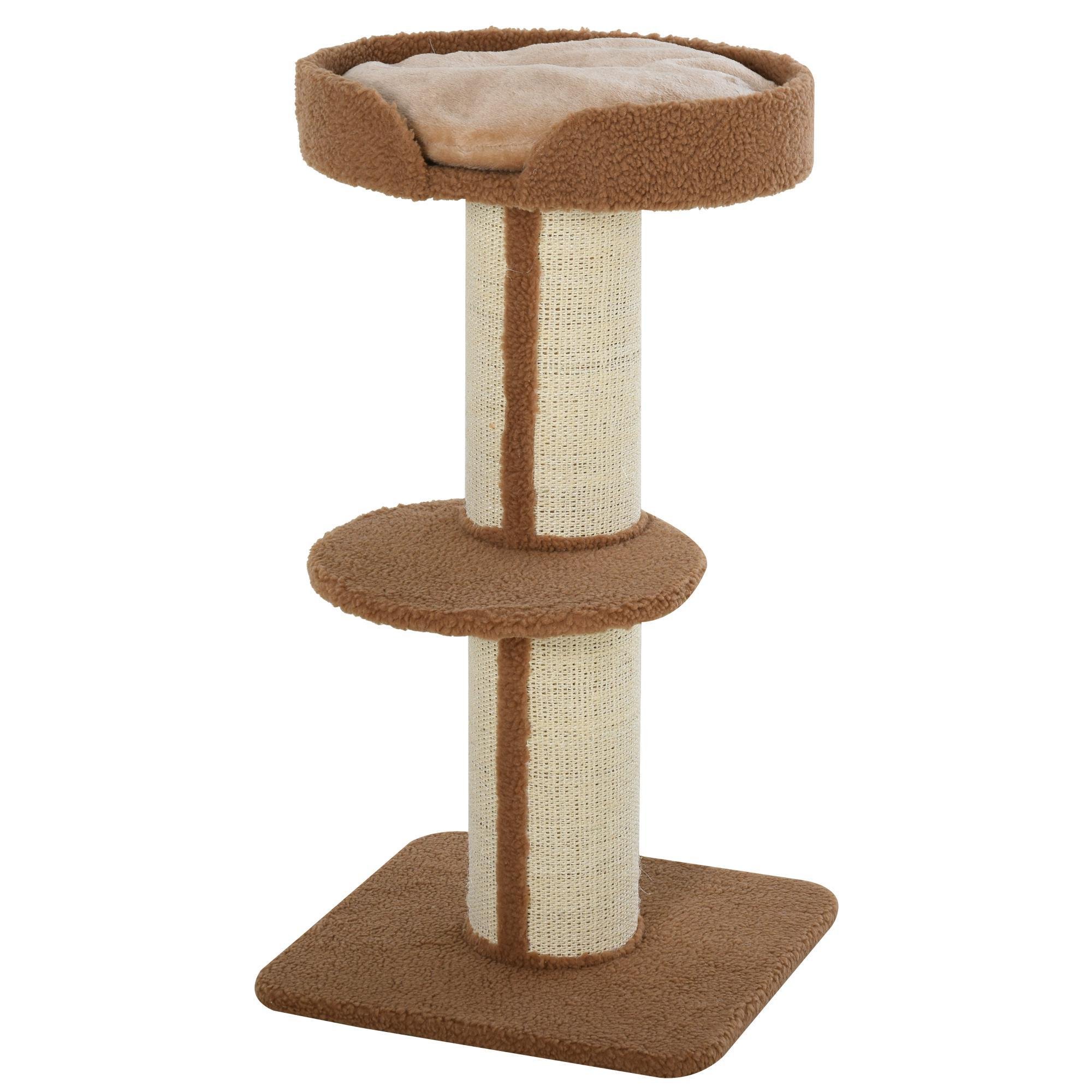 Brown 35.8 Inch Cat Tree with Sisal Scratching Posts