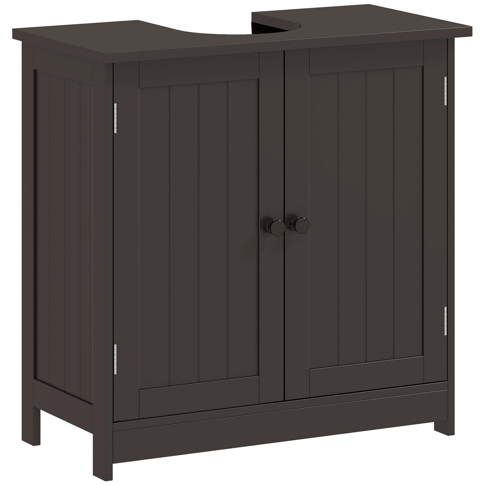 Coffee Sink Storage Cabinet with Adjustable Shelf, 24-Inch
