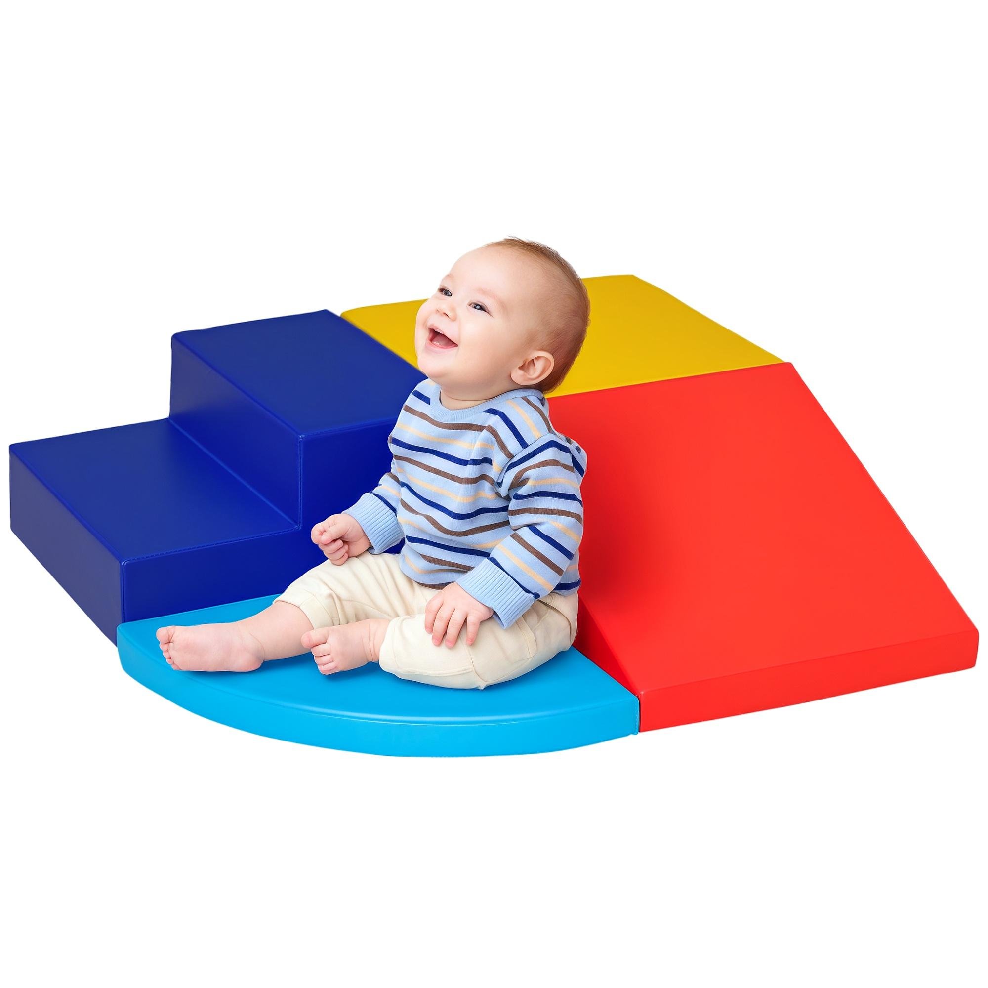 Four Piece Toddler Foam Climber, Modular Indoor Play Set