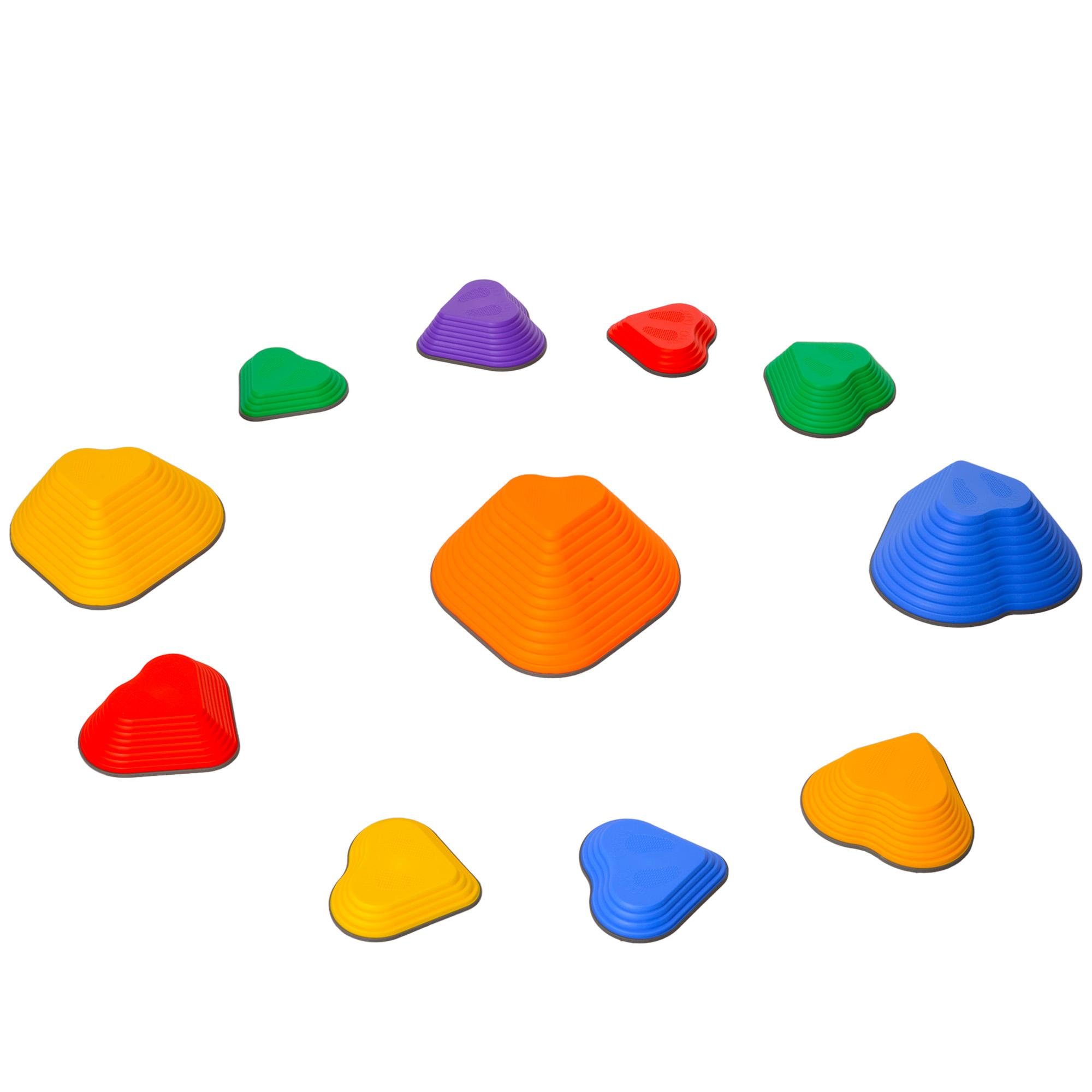 Heart Shaped Balance Stones, 11-Piece Kids Set