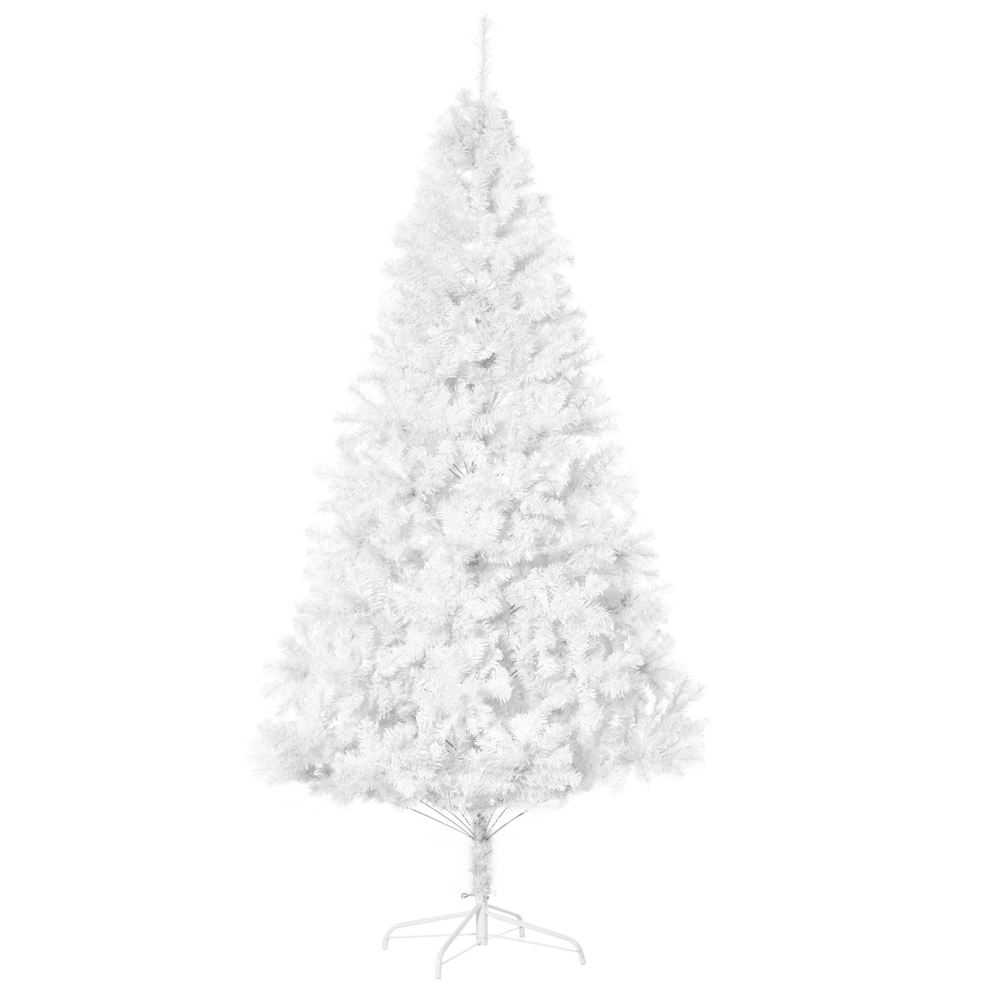 7 ft White Christmas Tree with 1,230 Branch Tips
