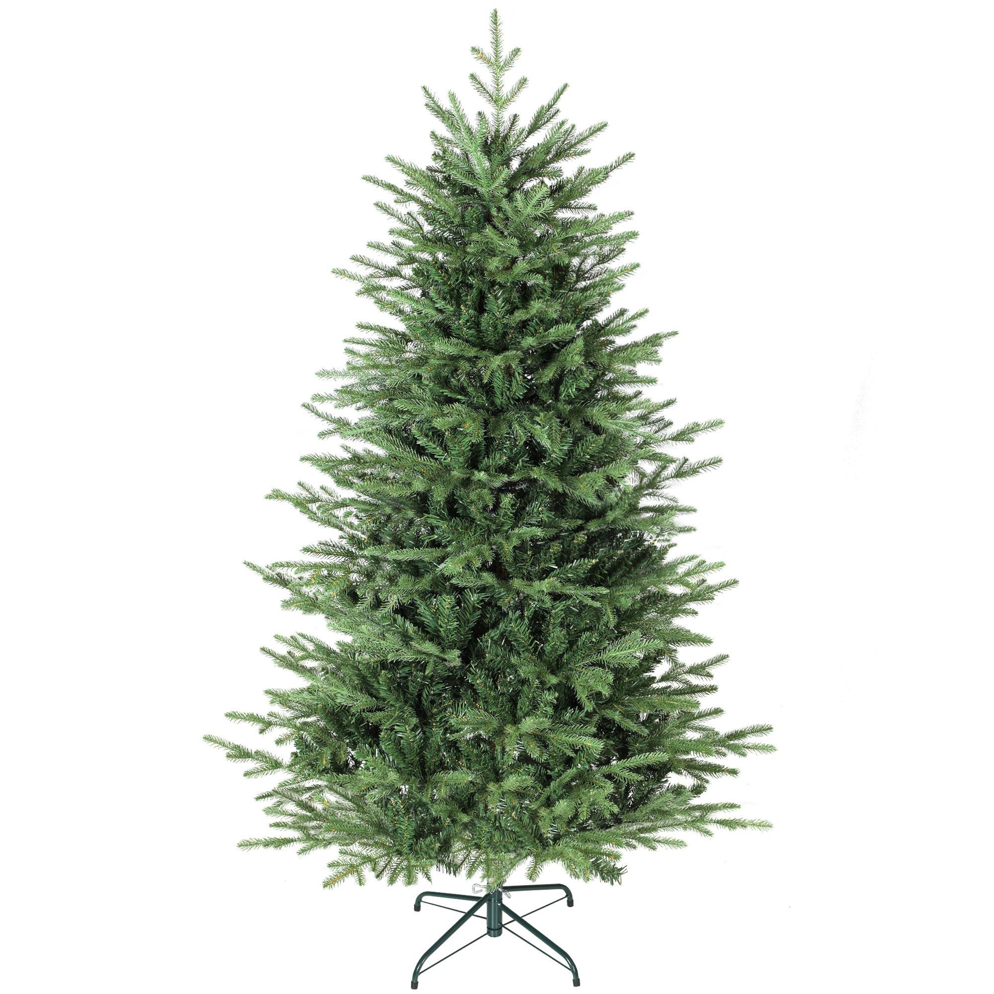 6ft Ponderosa Fir Tree with 1794 Tips and Hinged Branches