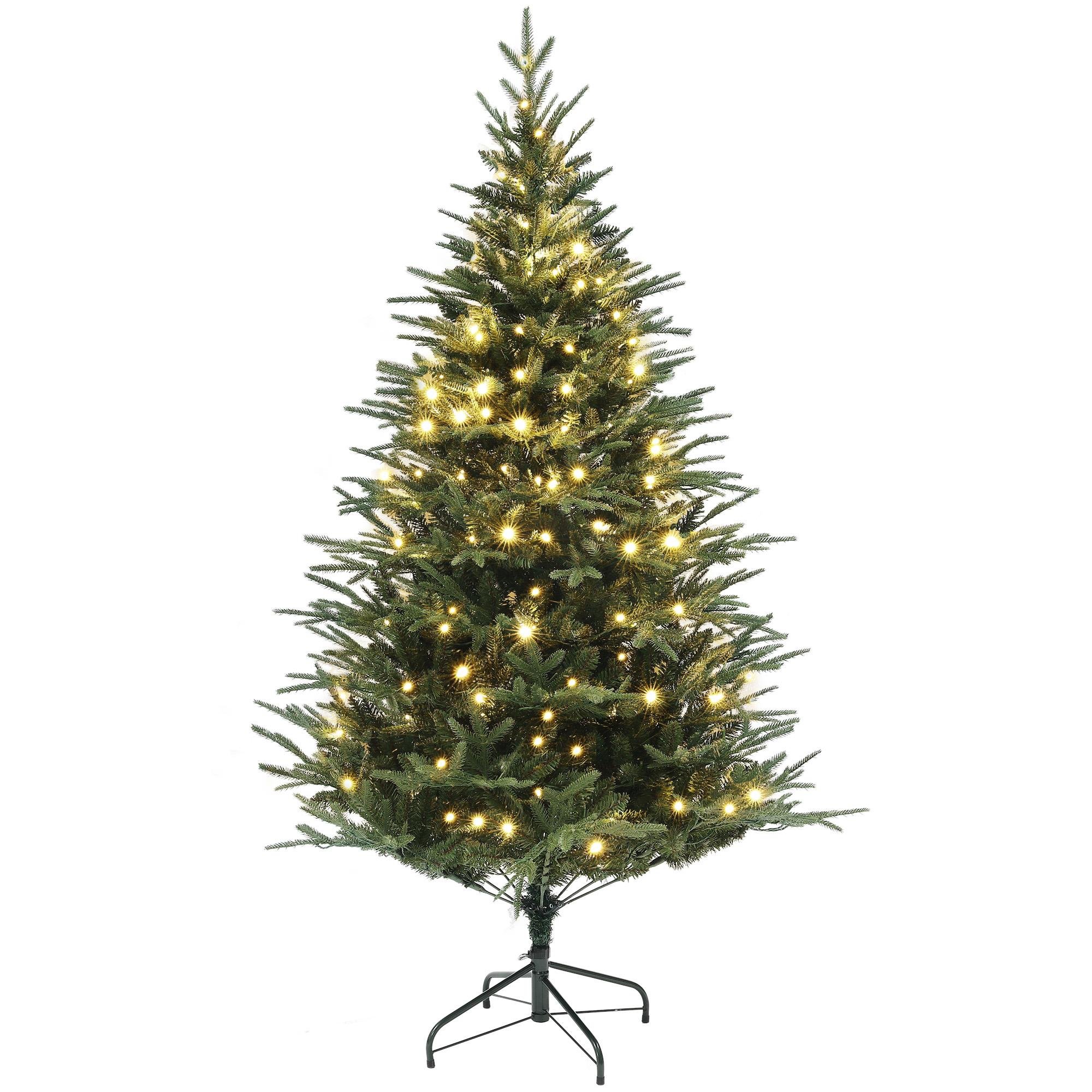 6 Ft Warm White Tree with 280 LED Lights and 1022 Tips