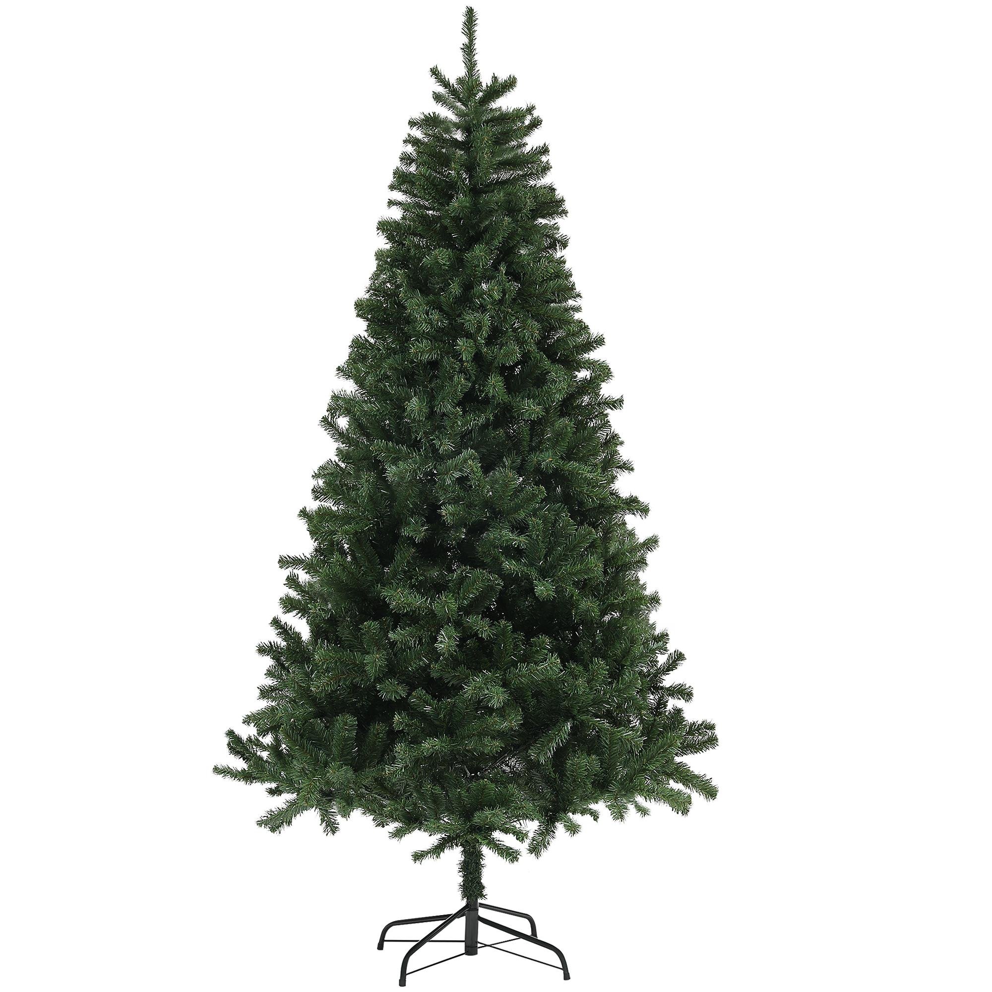 7.5ft Green Auto Open Tree with 1,346 Tips