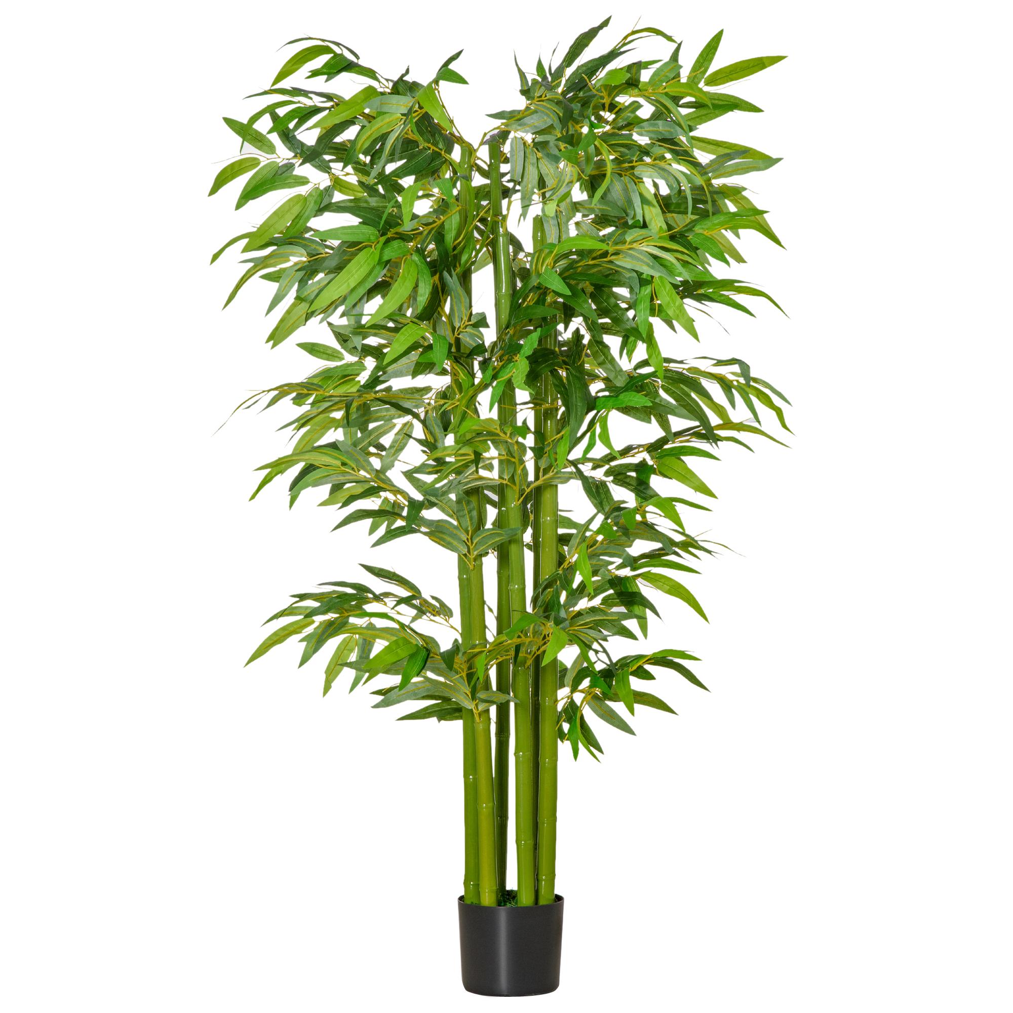 5ft 4in Artificial Bamboo Tree with Pre-Potted Display