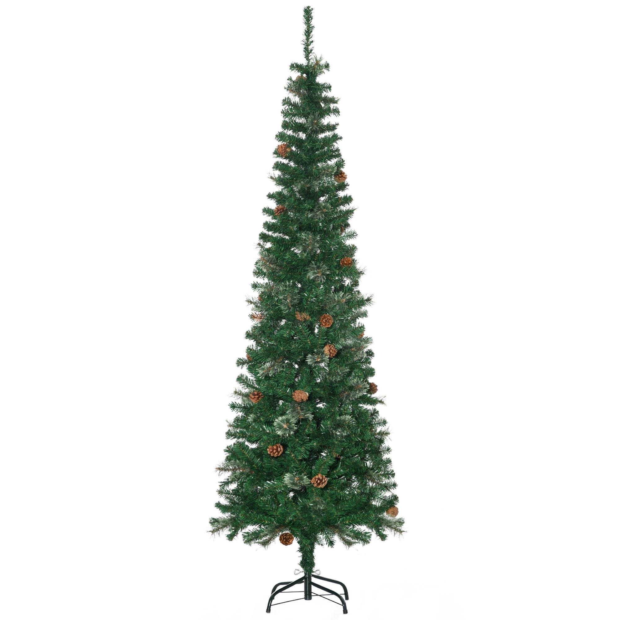 6.5 ft Pine Cone Tree with 556 Tips for Indoor Décor