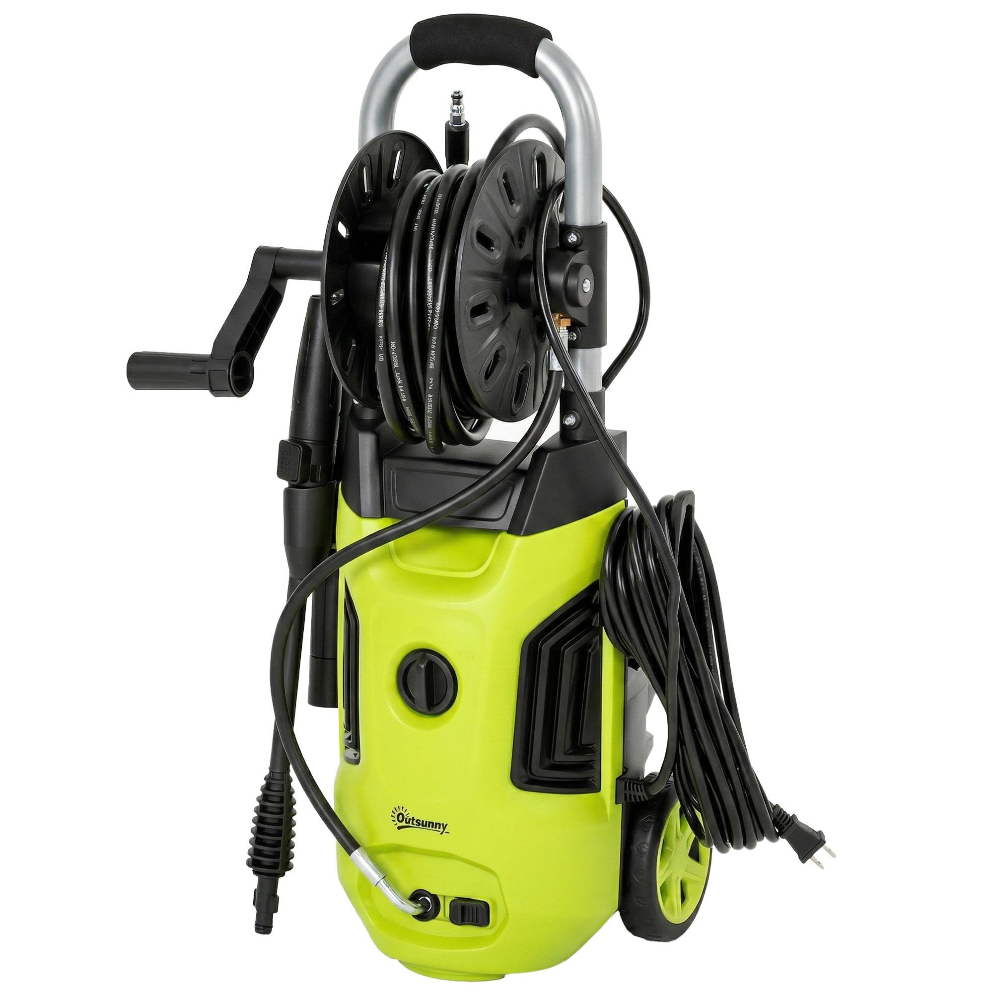 Green Electric Pressure Washer, 2176 PSI