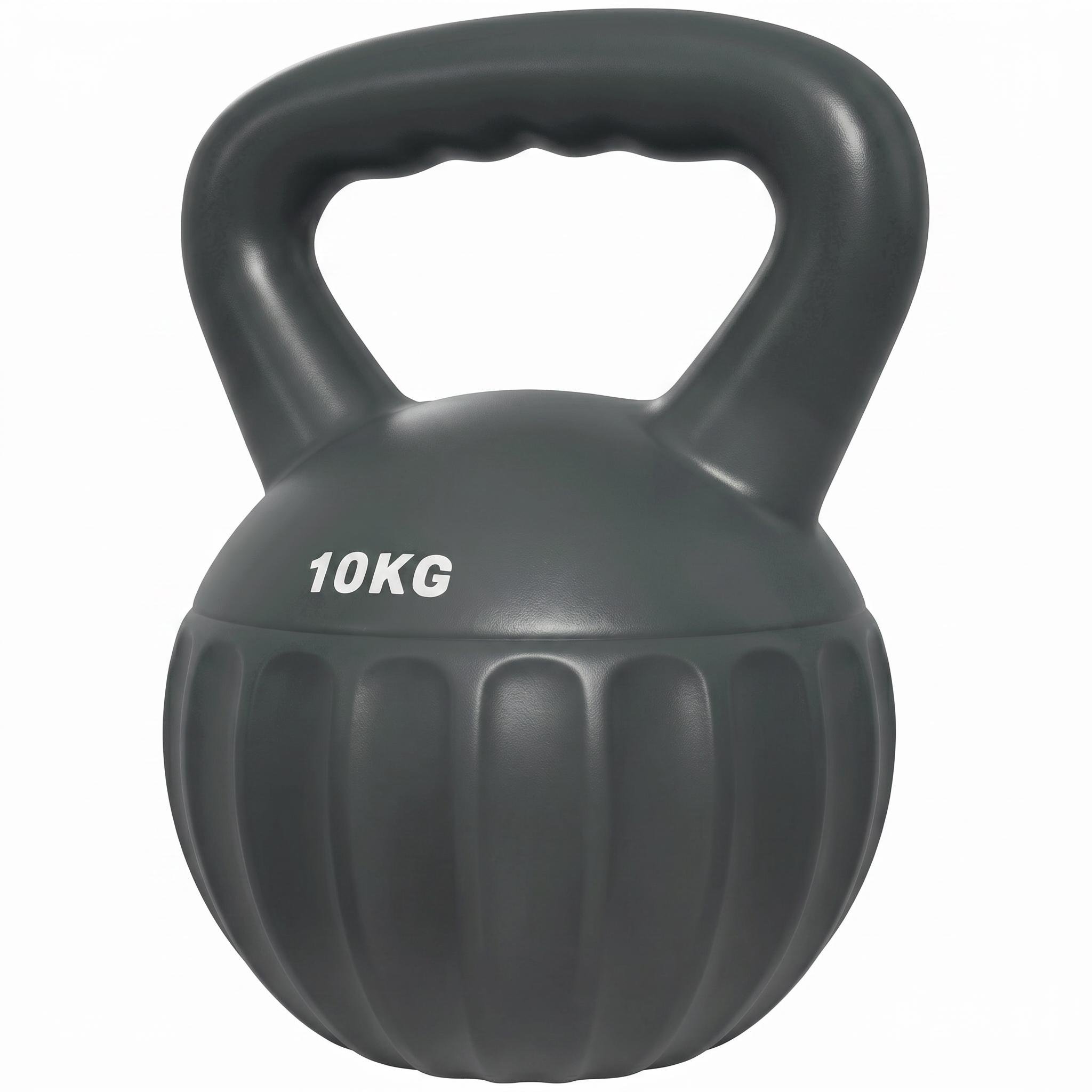 10 kg PP Kettlebell with Anti-Slip Handle for Home Training