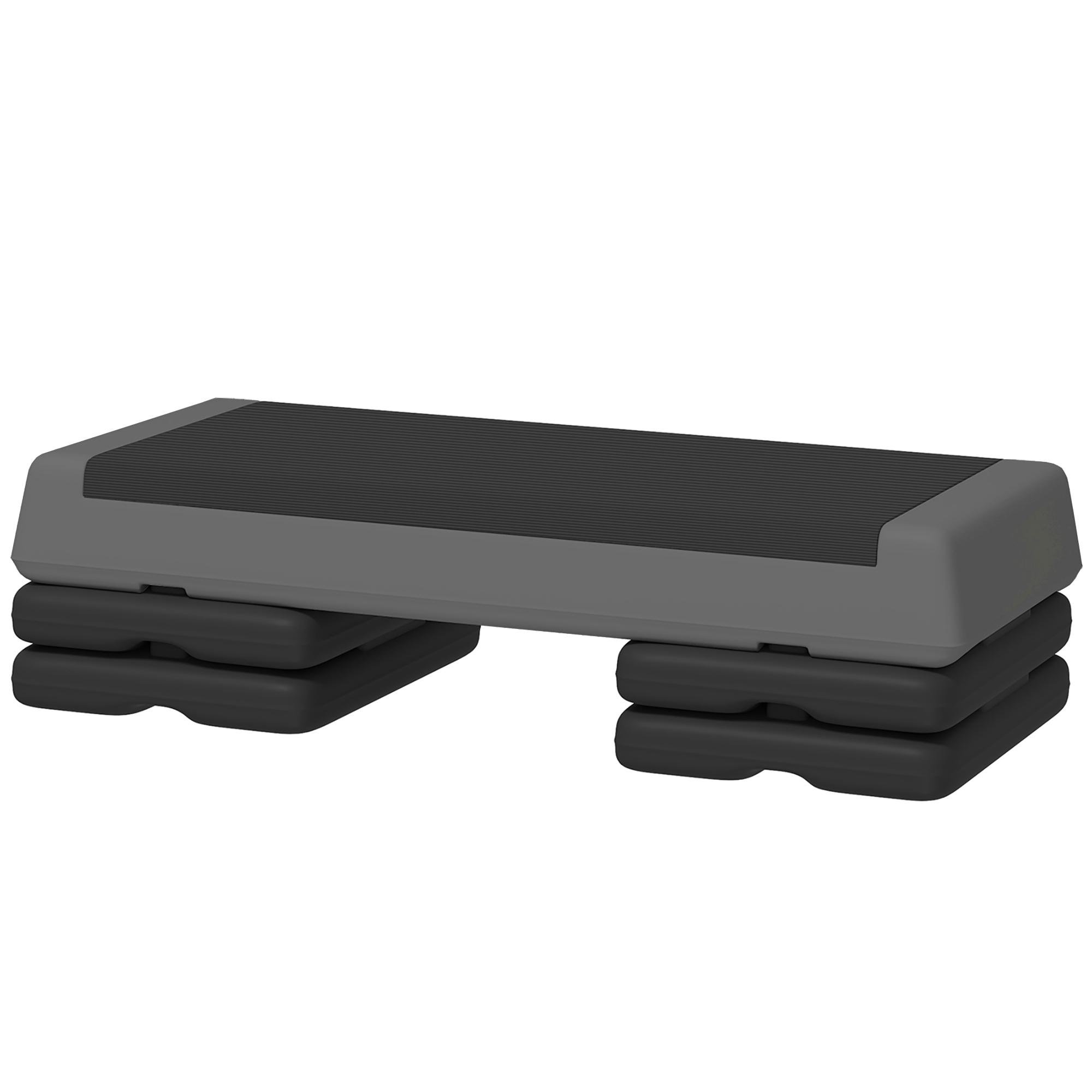 Grey Adjustable PE Stepper, 3 Height Levels
