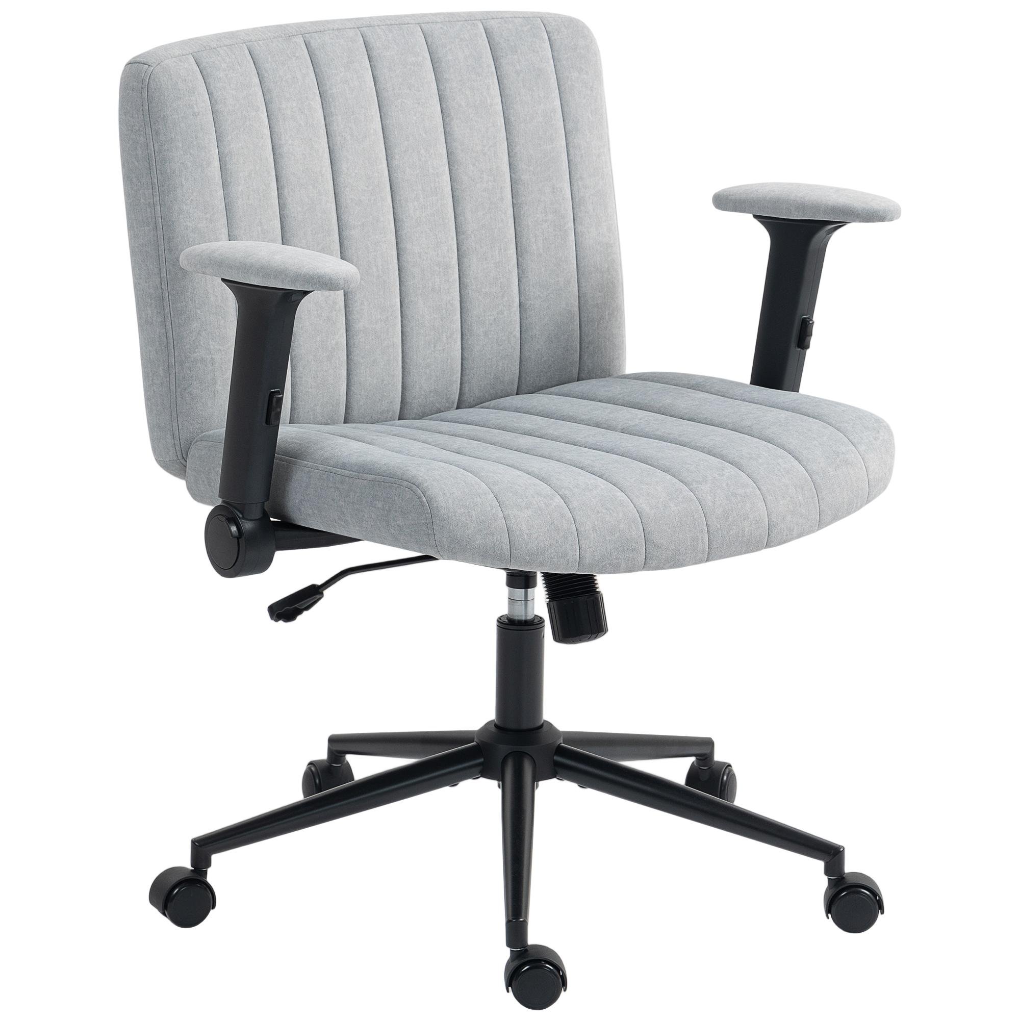 Grey Velvet Criss Cross Chair with Flip-Up Arms