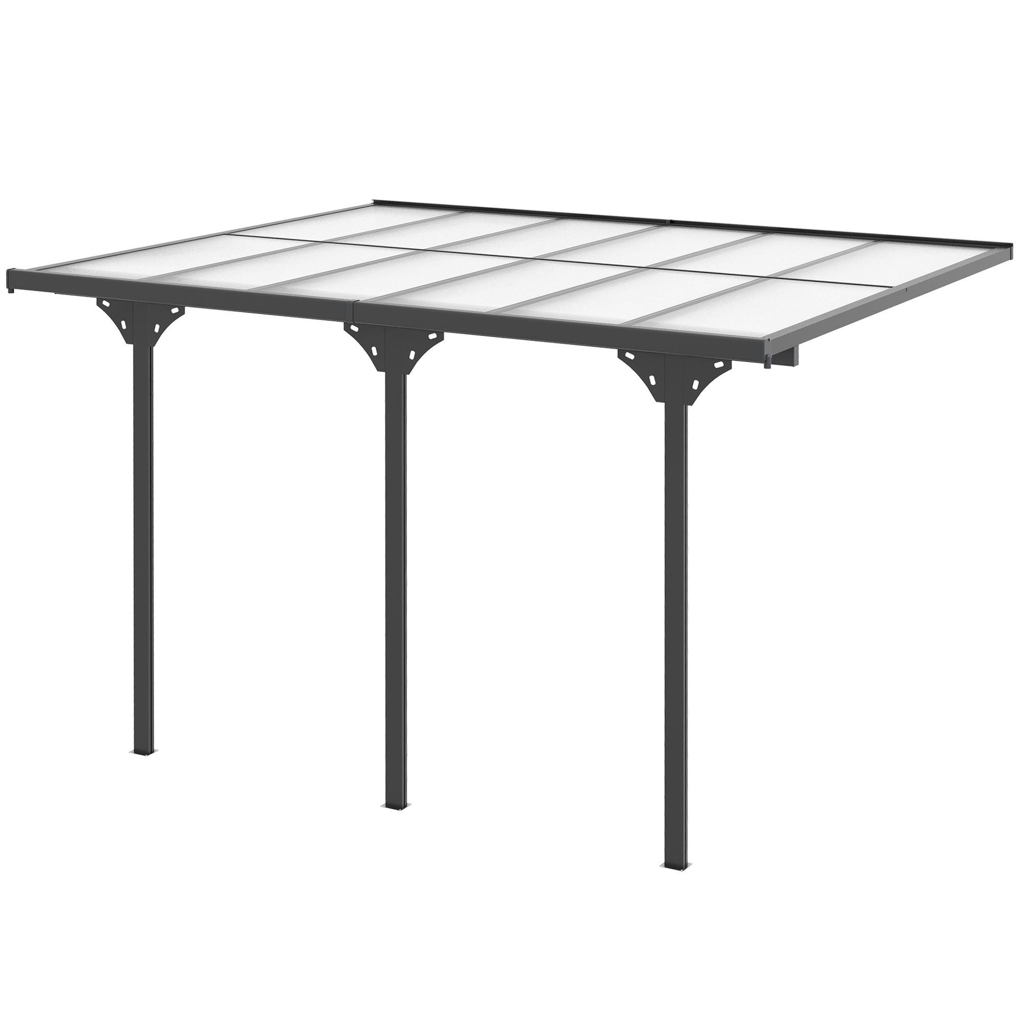 10 x 12 grey pergola with adjustable height