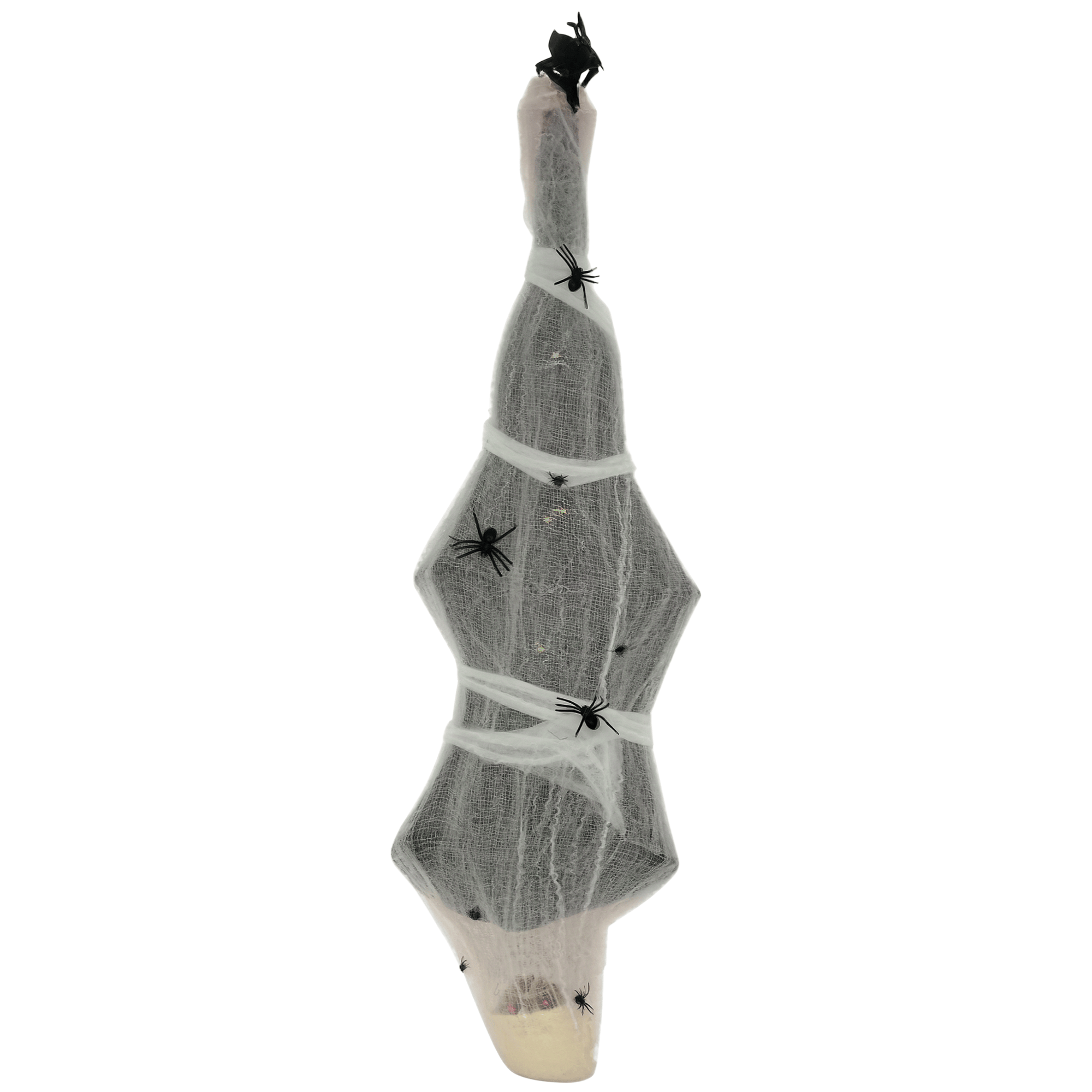 Animated Hanging Mummy Decoration with Sound and Lights, 4.7 ft