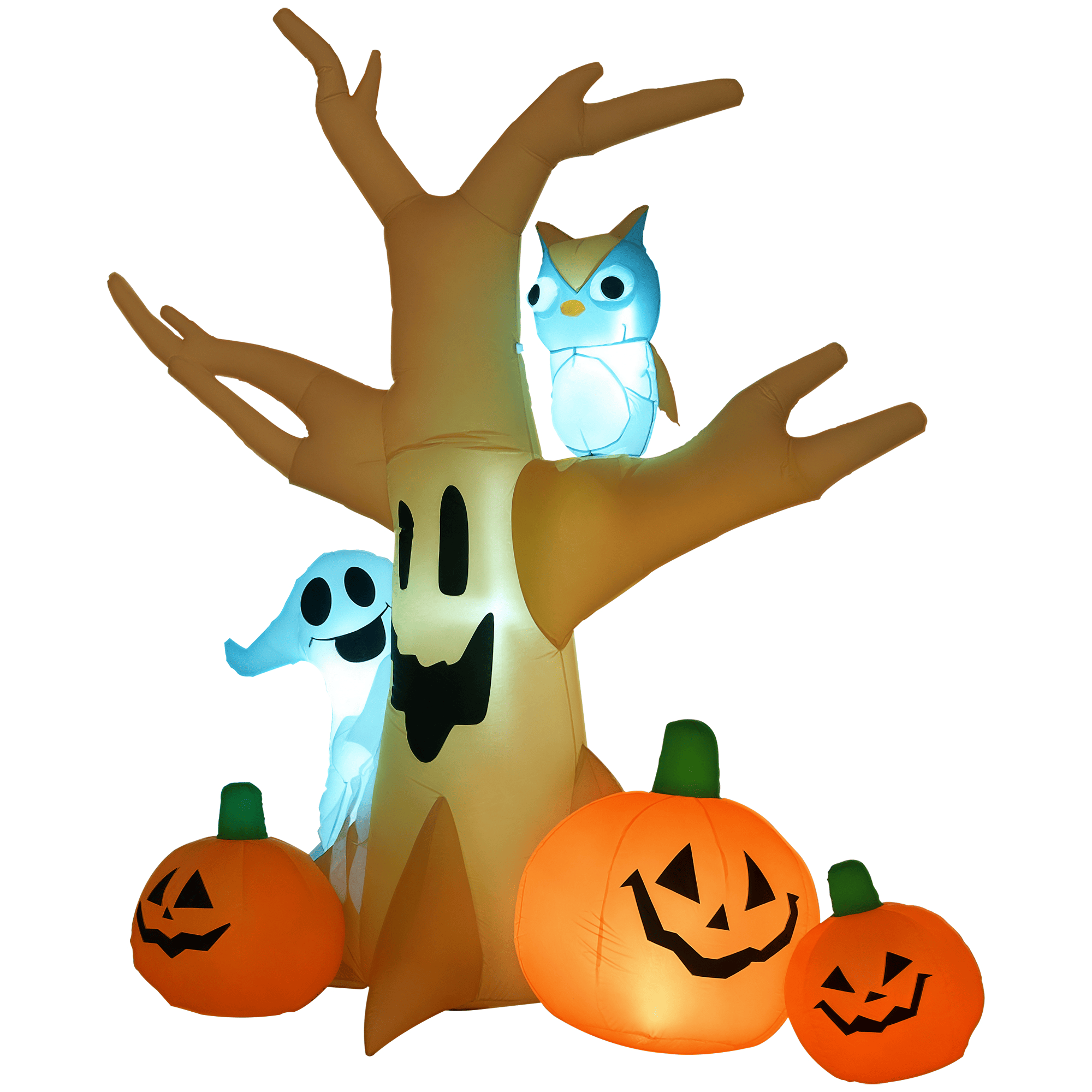 8 ft Haunted Tree Inflatable with Built-In LEDs