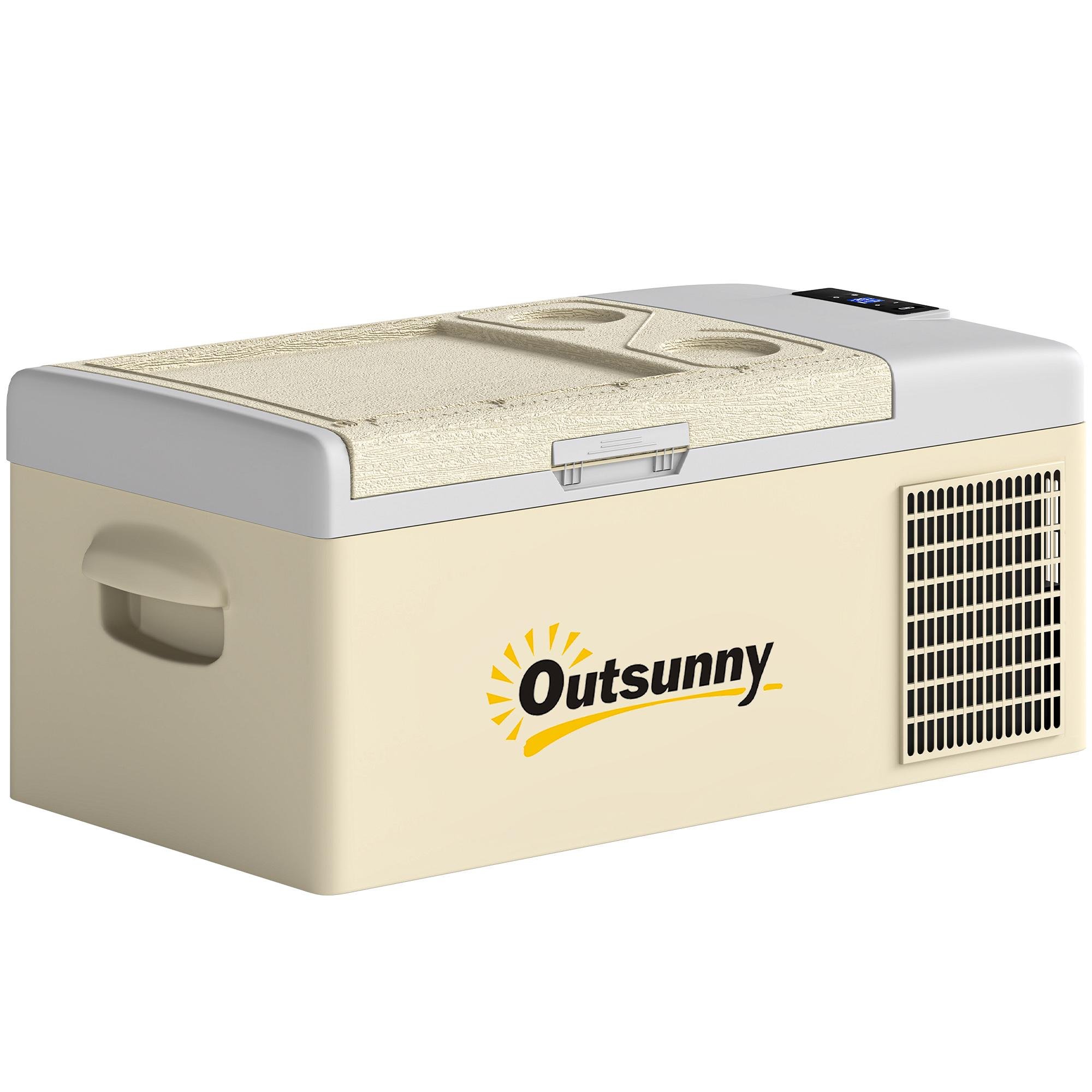 17 Qt Car Fridge with AC/DC Power for Travel