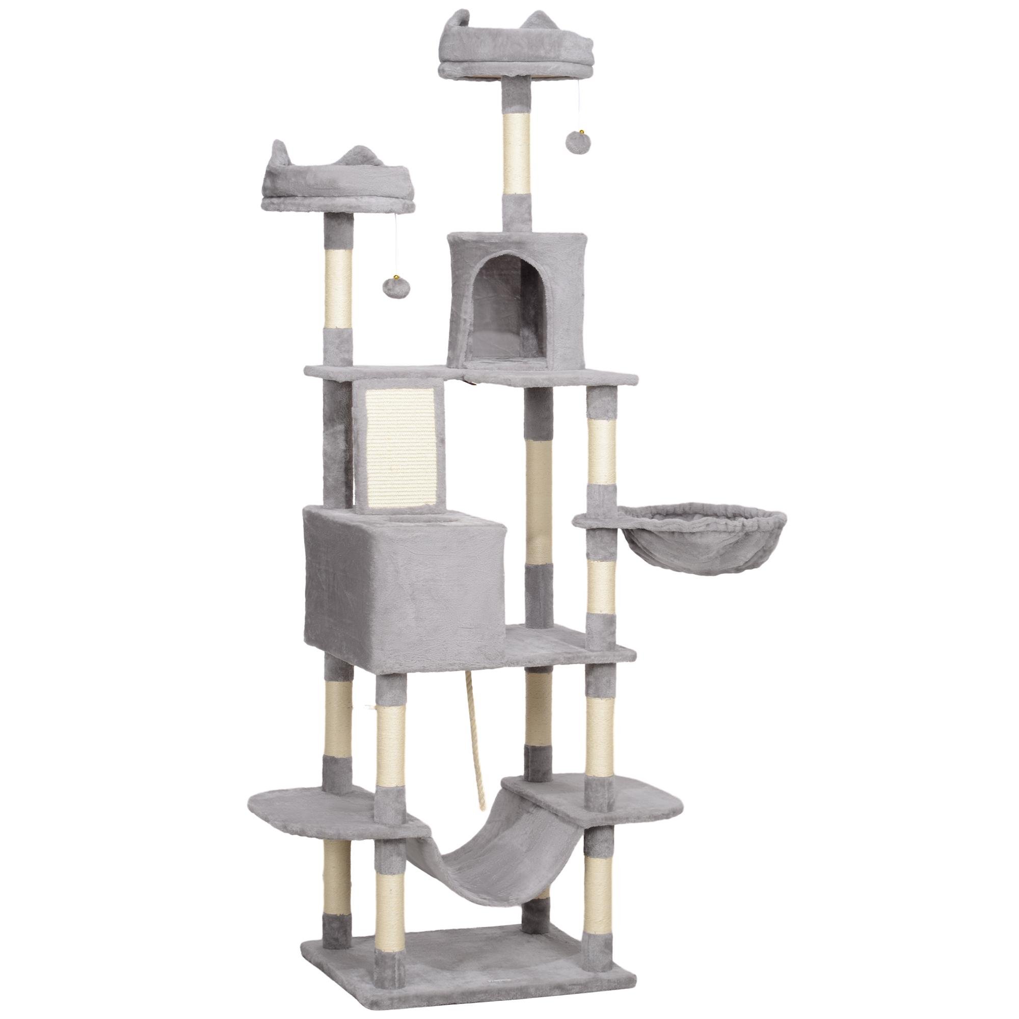 81 Inch Cat Tower with Multiple Resting Areas