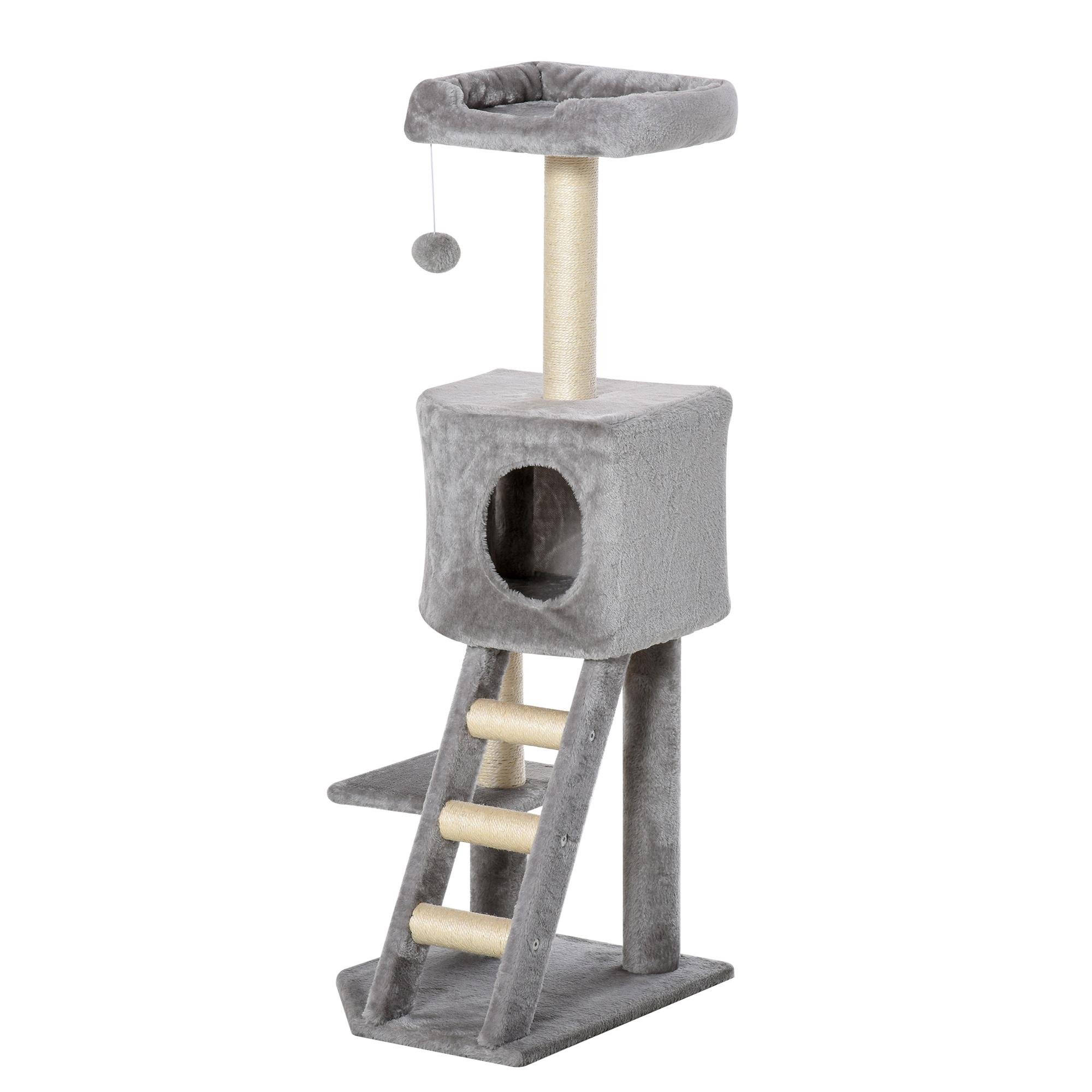 47 inch cat tower with Condo and Scratching Posts