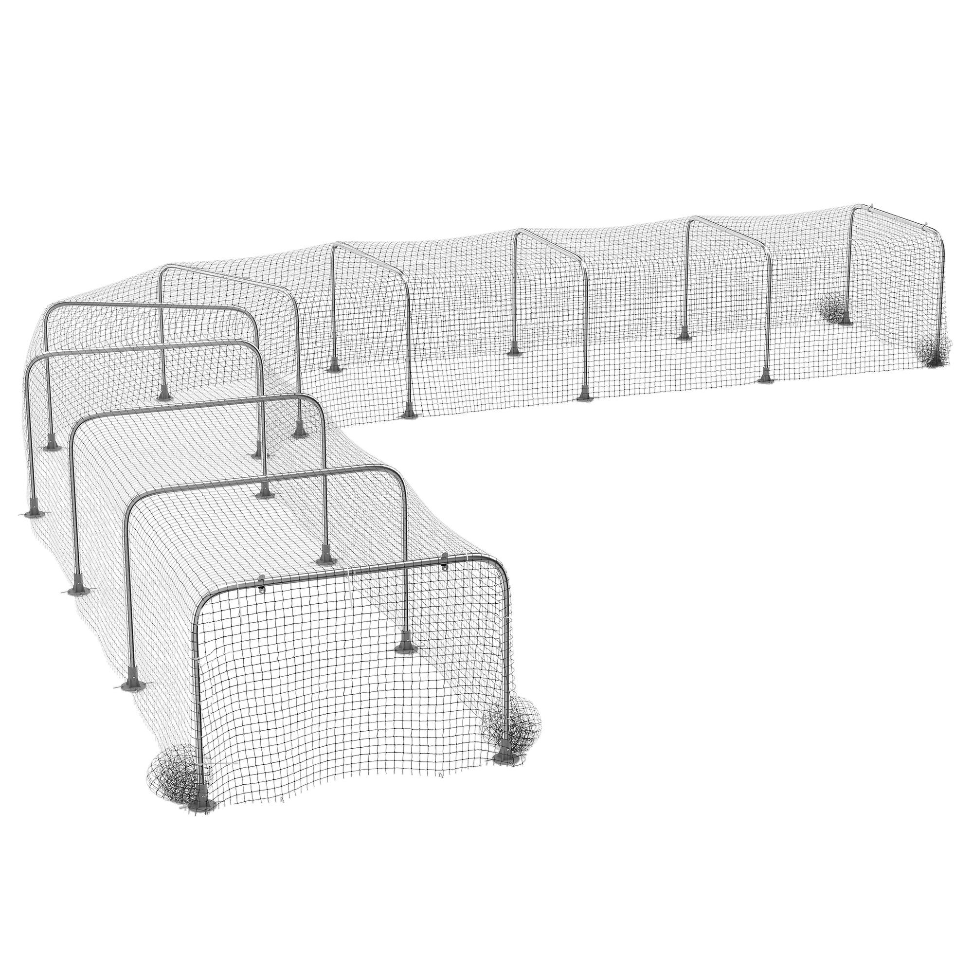354 Inch Nylon Chicken Run for 10–15 Chickens