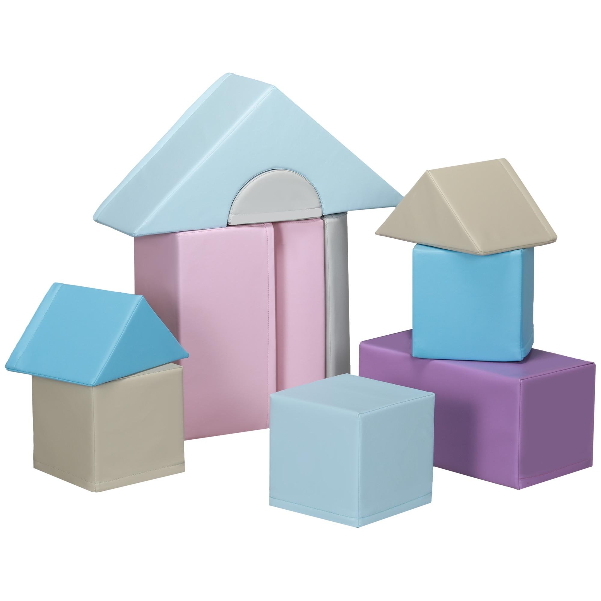 Foam Blocks for Toddlers, 11-Piece Multicolour Set