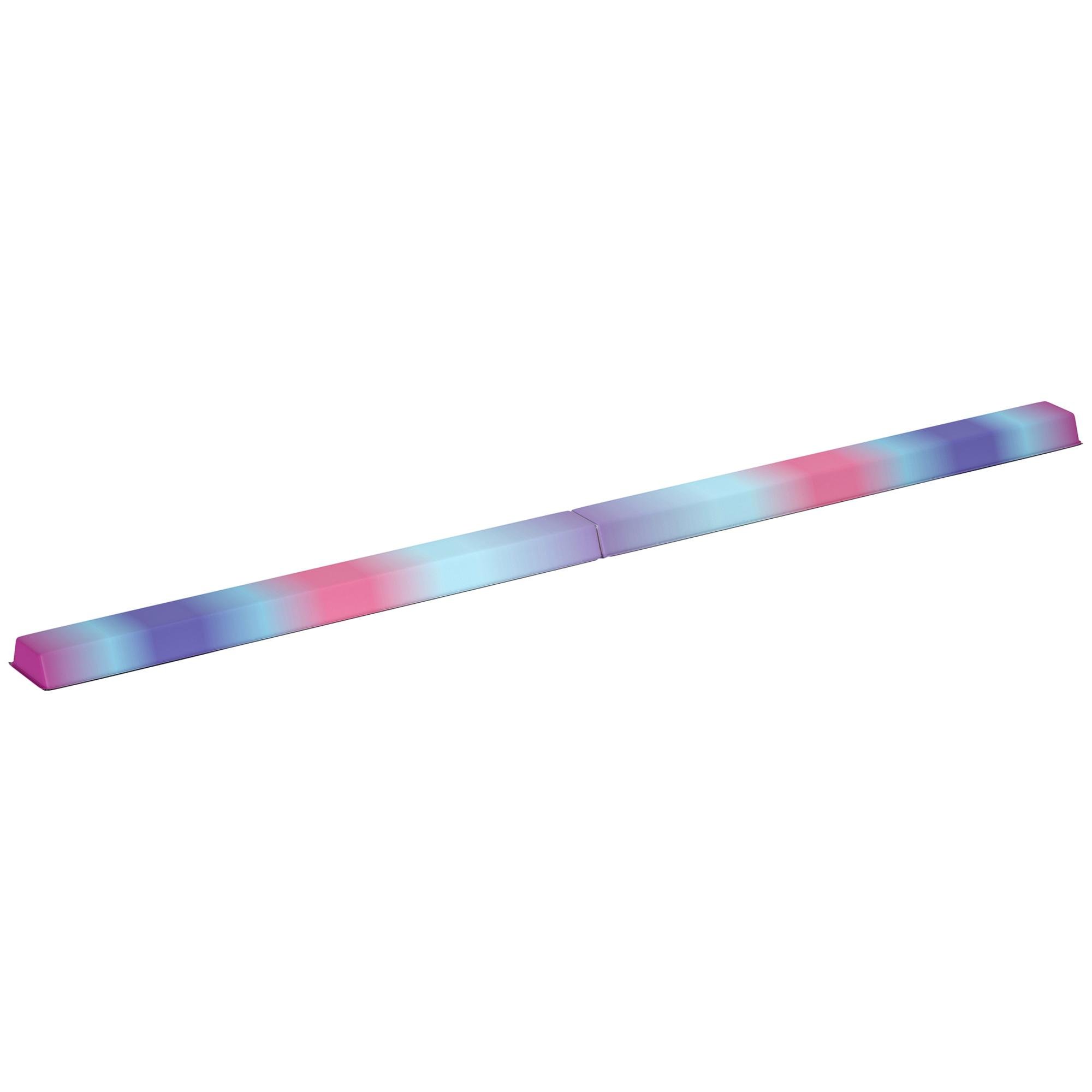 Multicolour Folding Balance Beam, 7.7ft Home Gymnastics