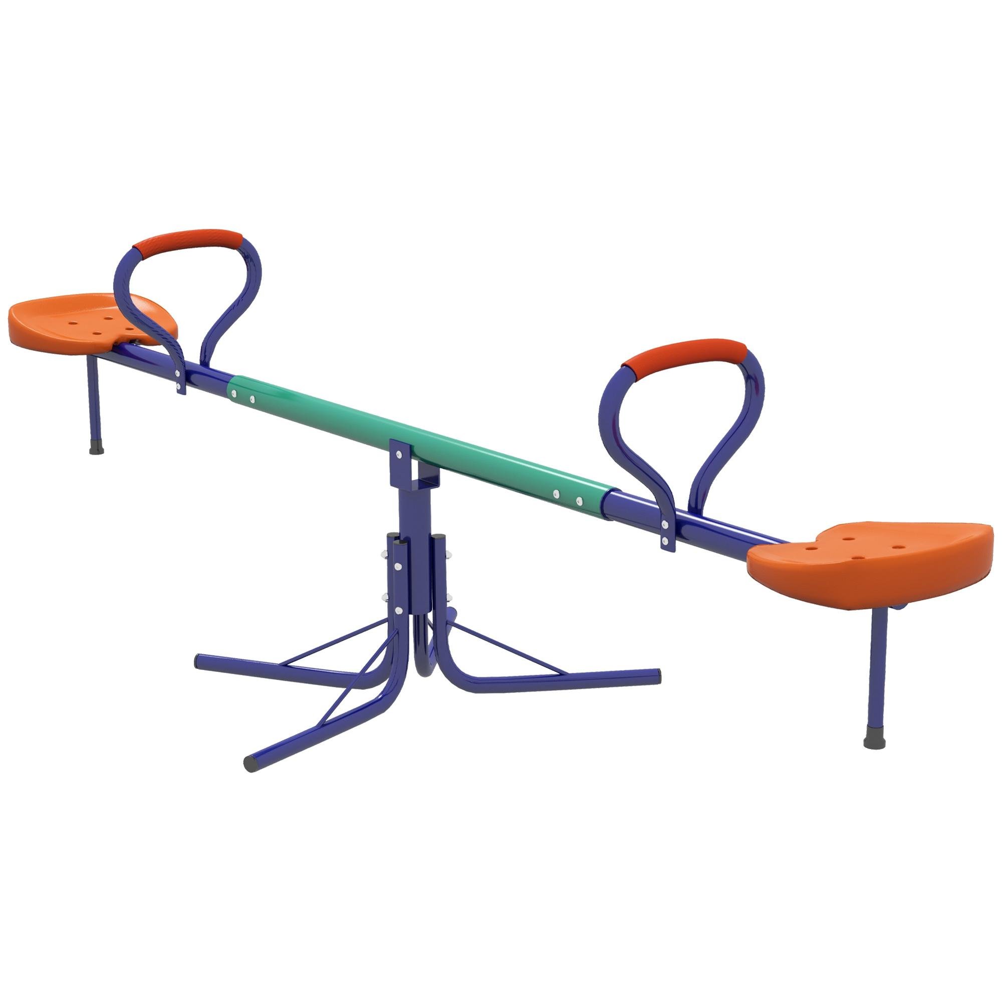 360 Degree Kids Seesaw with Swivel Action for Backyards