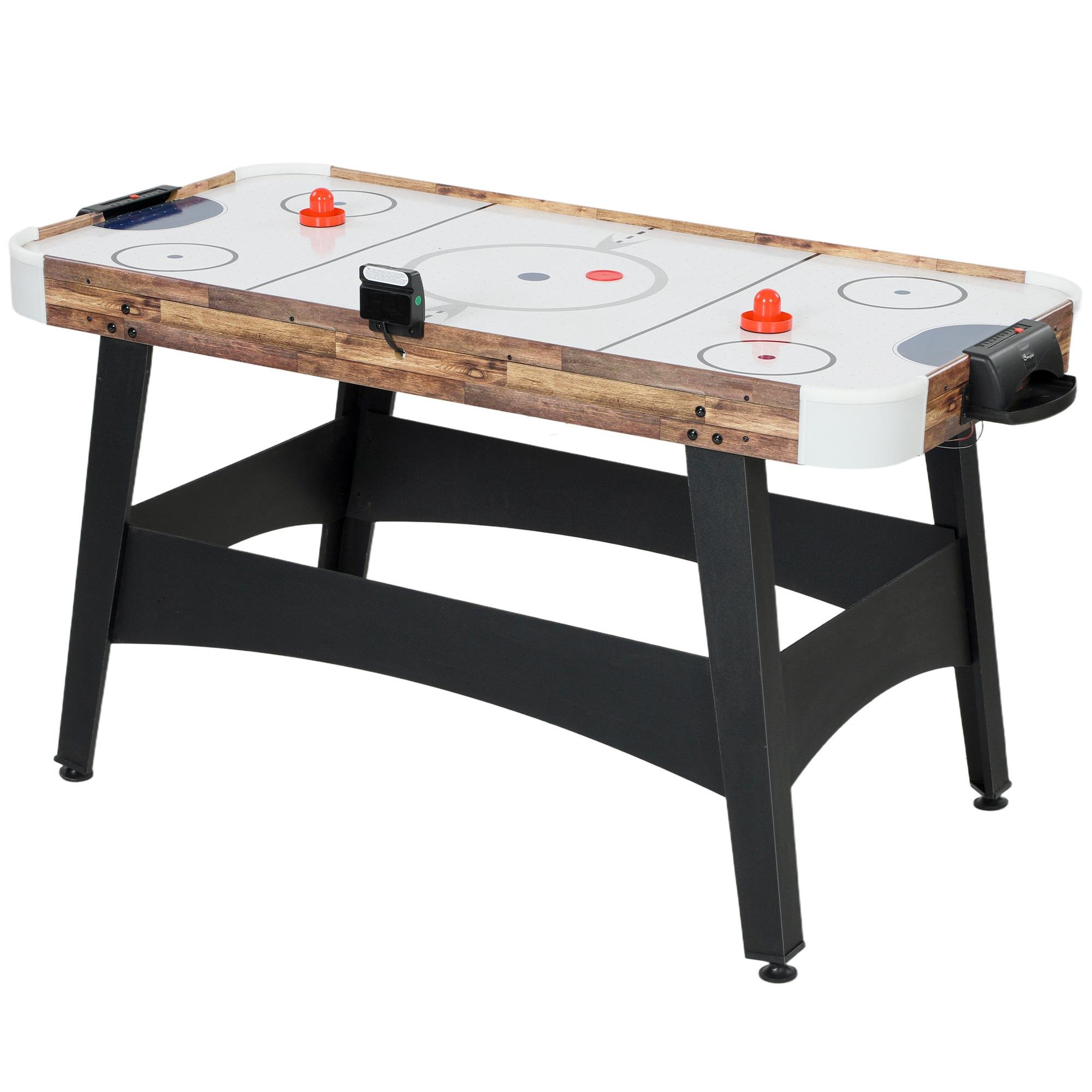 61 Inch Air Hockey Table with LED Scoring